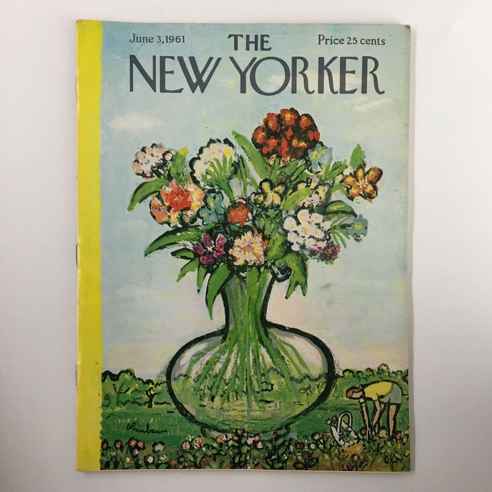 The New Yorker Full Magazine June 3 1961 Fresh Flowers Picked by Abe Burnbaum