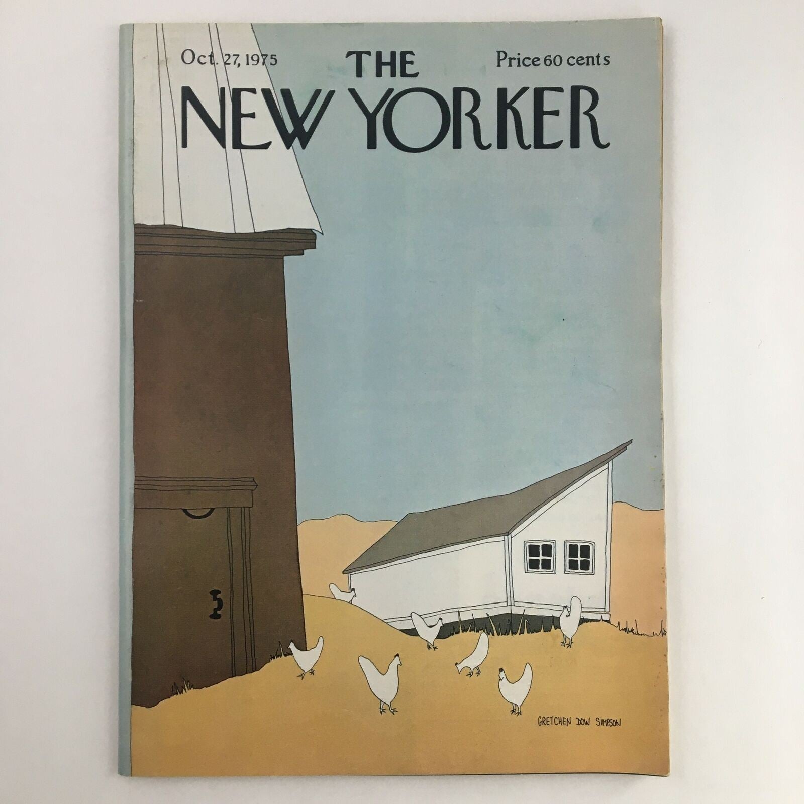 The New Yorker Magazine October 27 1975 Farm Life by Gretchen Dow Simpson