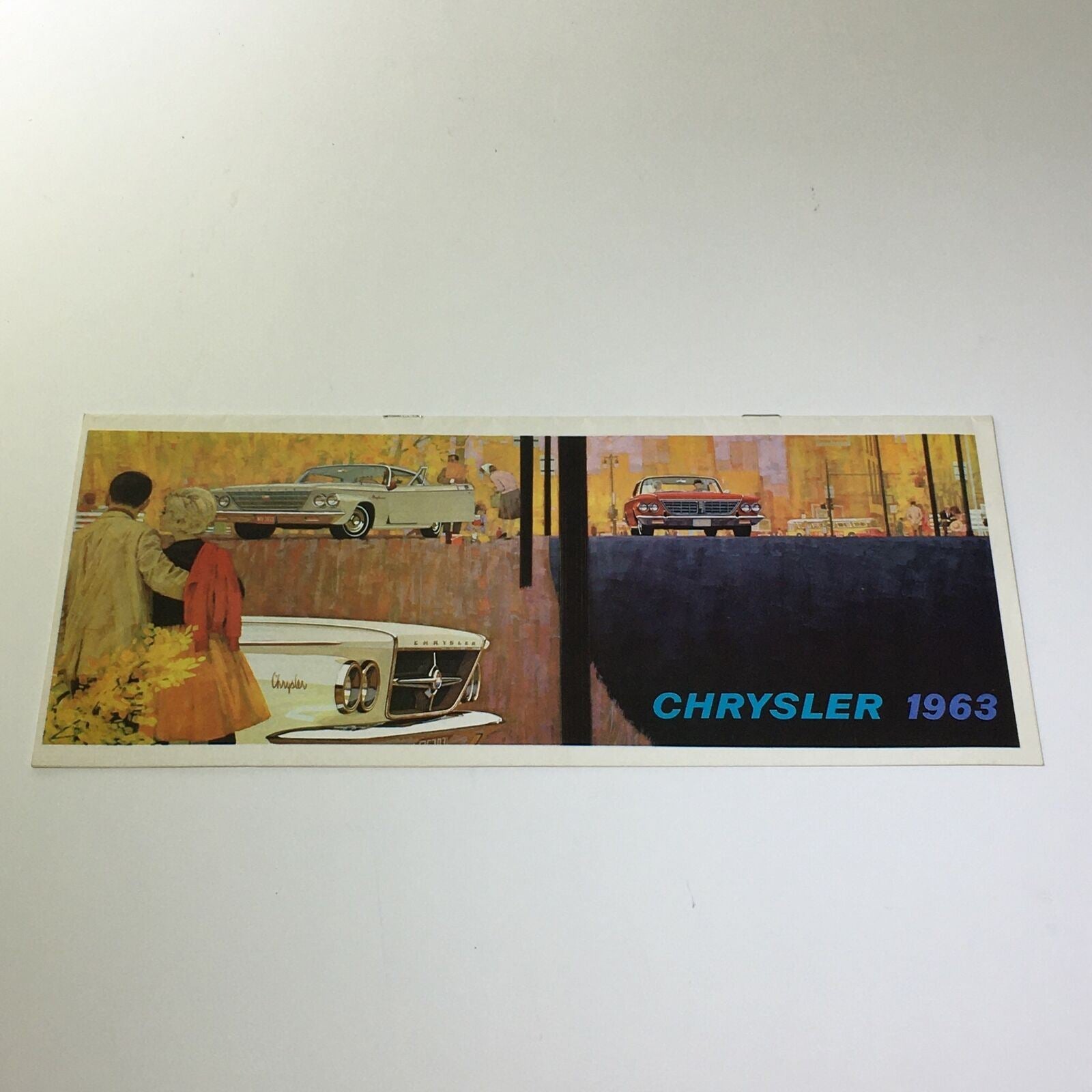 1963 New Yorker by Chrysler 300 90-Degree V-8 Engine 12-V Car Catalog Brochure