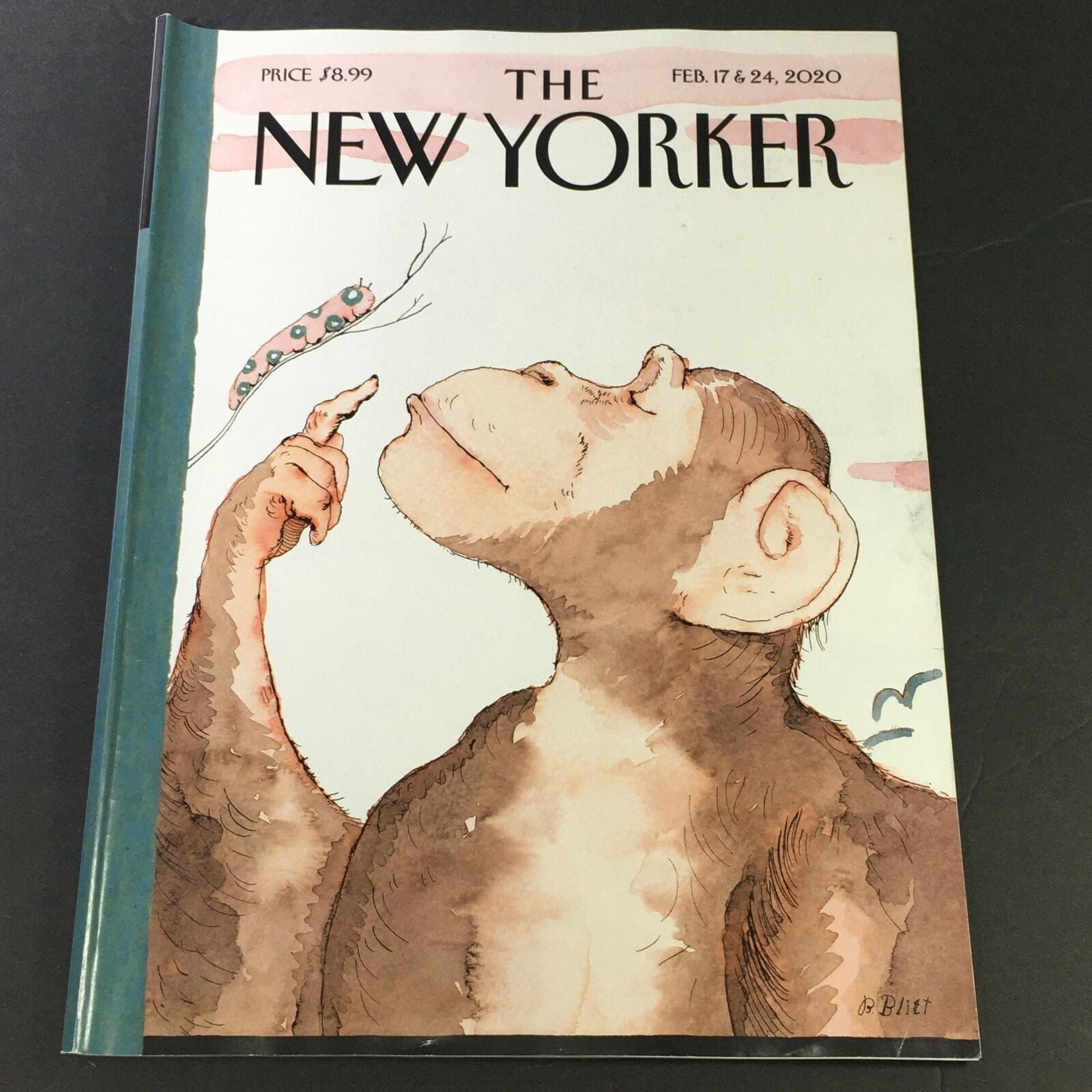 The New Yorker Magazine February 17 2020 Origin Story by Barry Blitt No Label