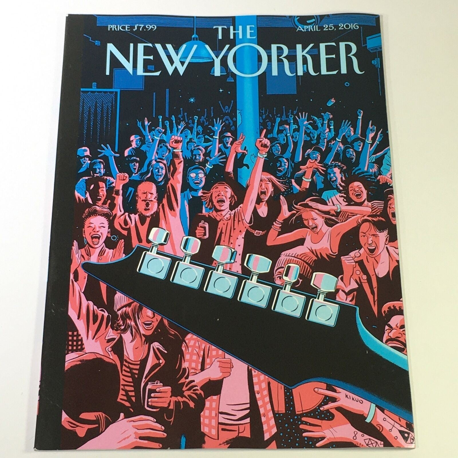 The New Yorker Magazine April 25 2016 Closing Set by R. Kikuo Johnson No Label