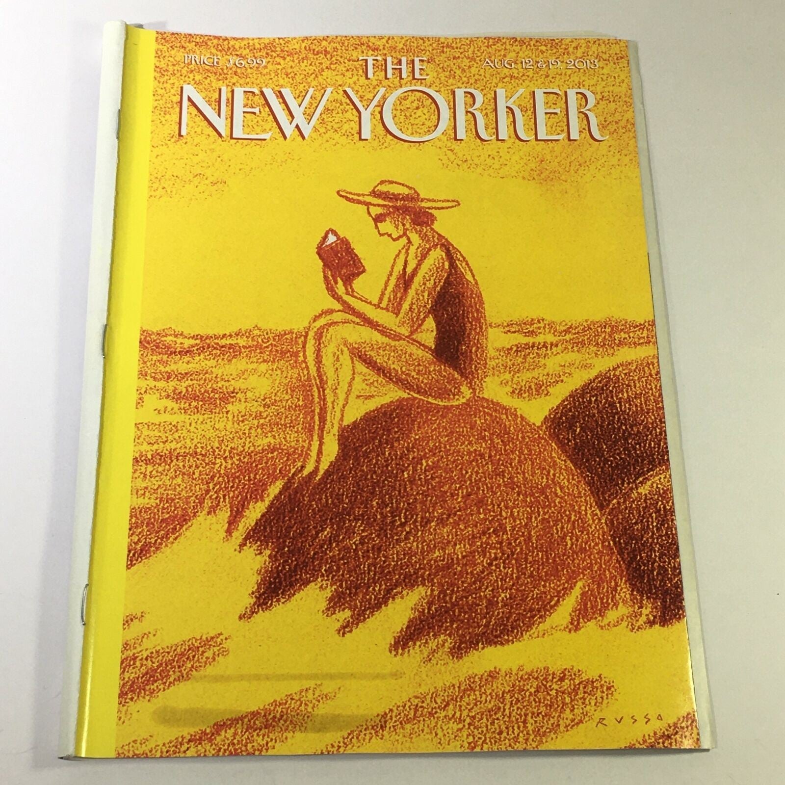 The New Yorker August 12 & 19 2013 - Full Magazine Theme Cover Anthony Russo