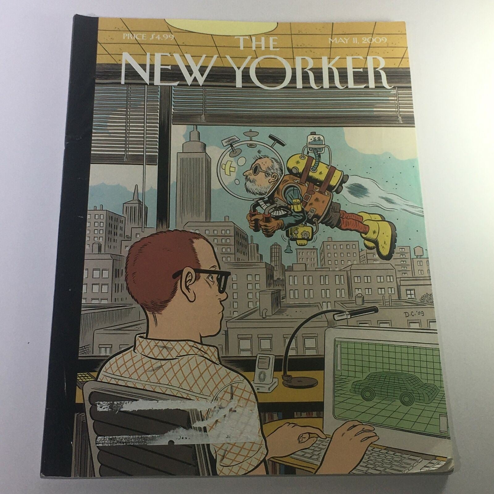 The New Yorker May 11 2009 - Full Magazine Theme Cover Dan Clowes