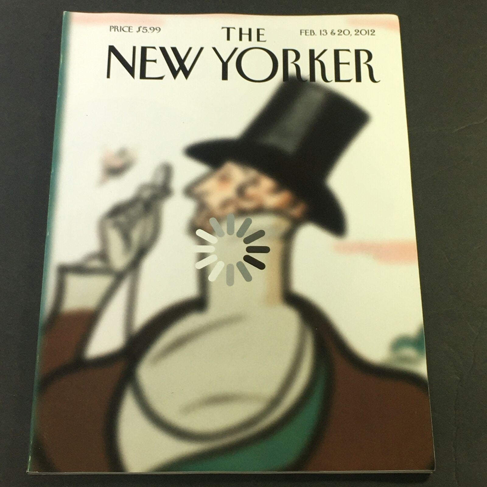 The New Yorker Magazine February 13-20 2012 Mr. Tilley Brett Culbert & Rea Irvin