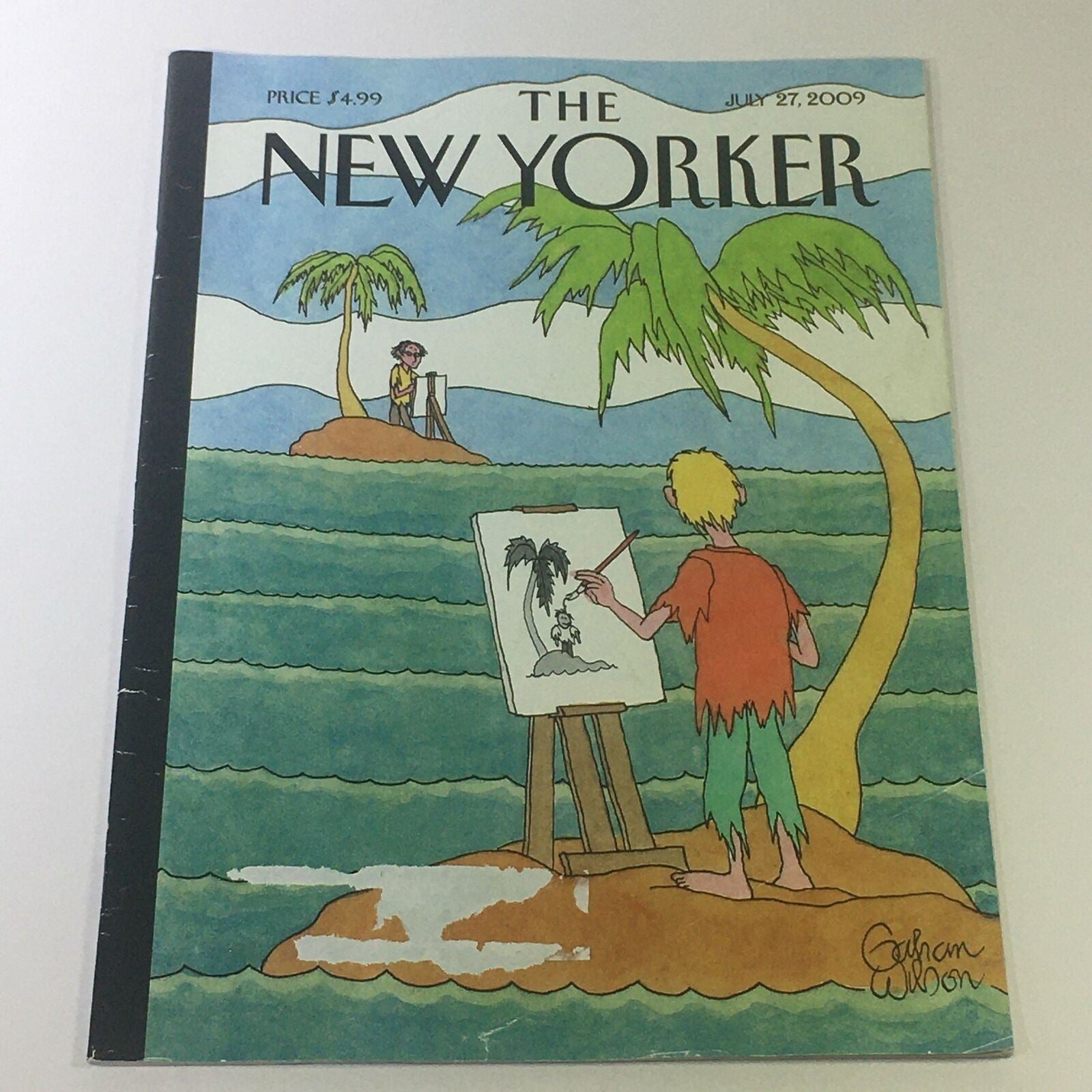 The New Yorker July 27 2009 - Full Magazine Theme Cover Gahan Wilson