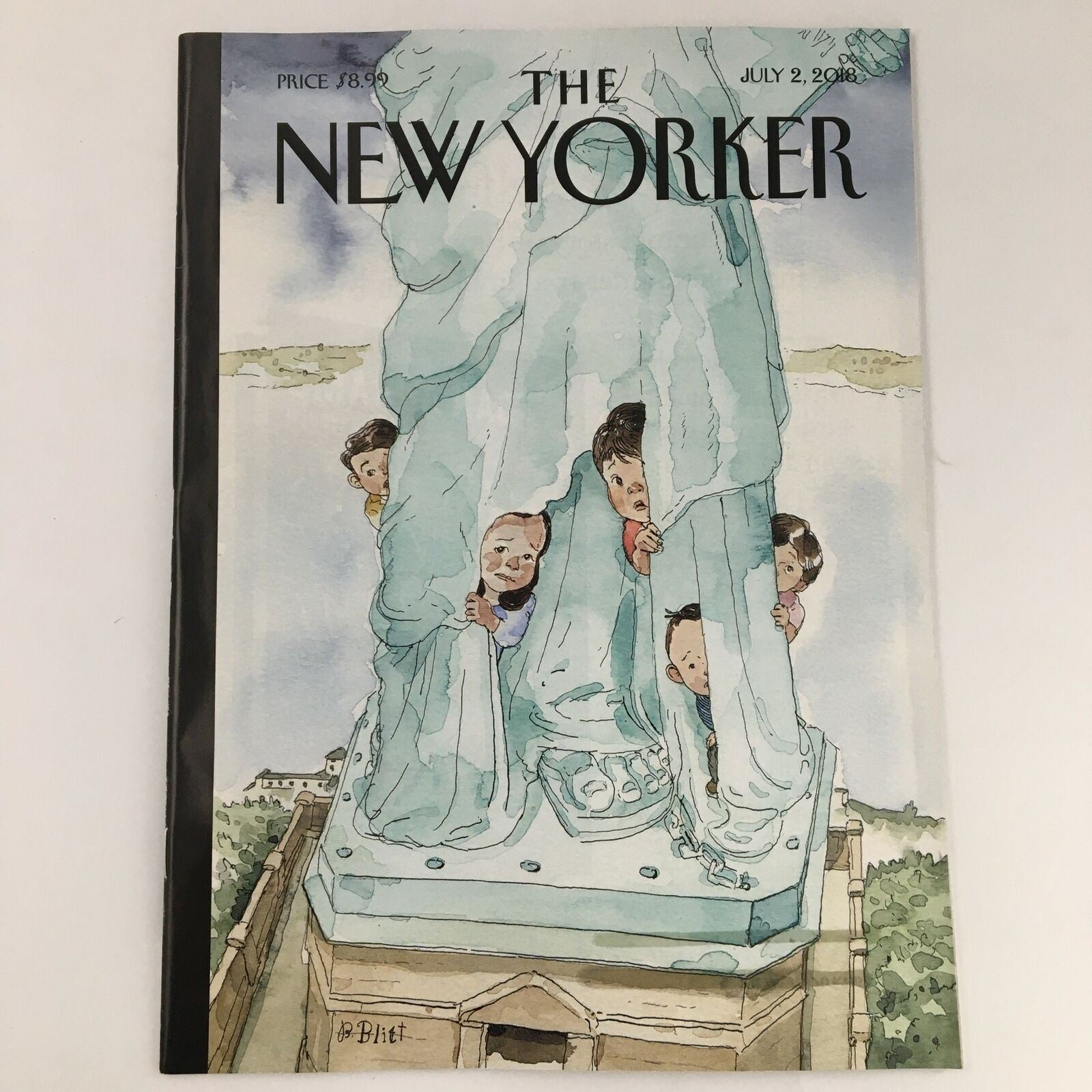 The New Yorker July 2 2018 Full Magazine Theme Cover Barry Blitt Newsstand