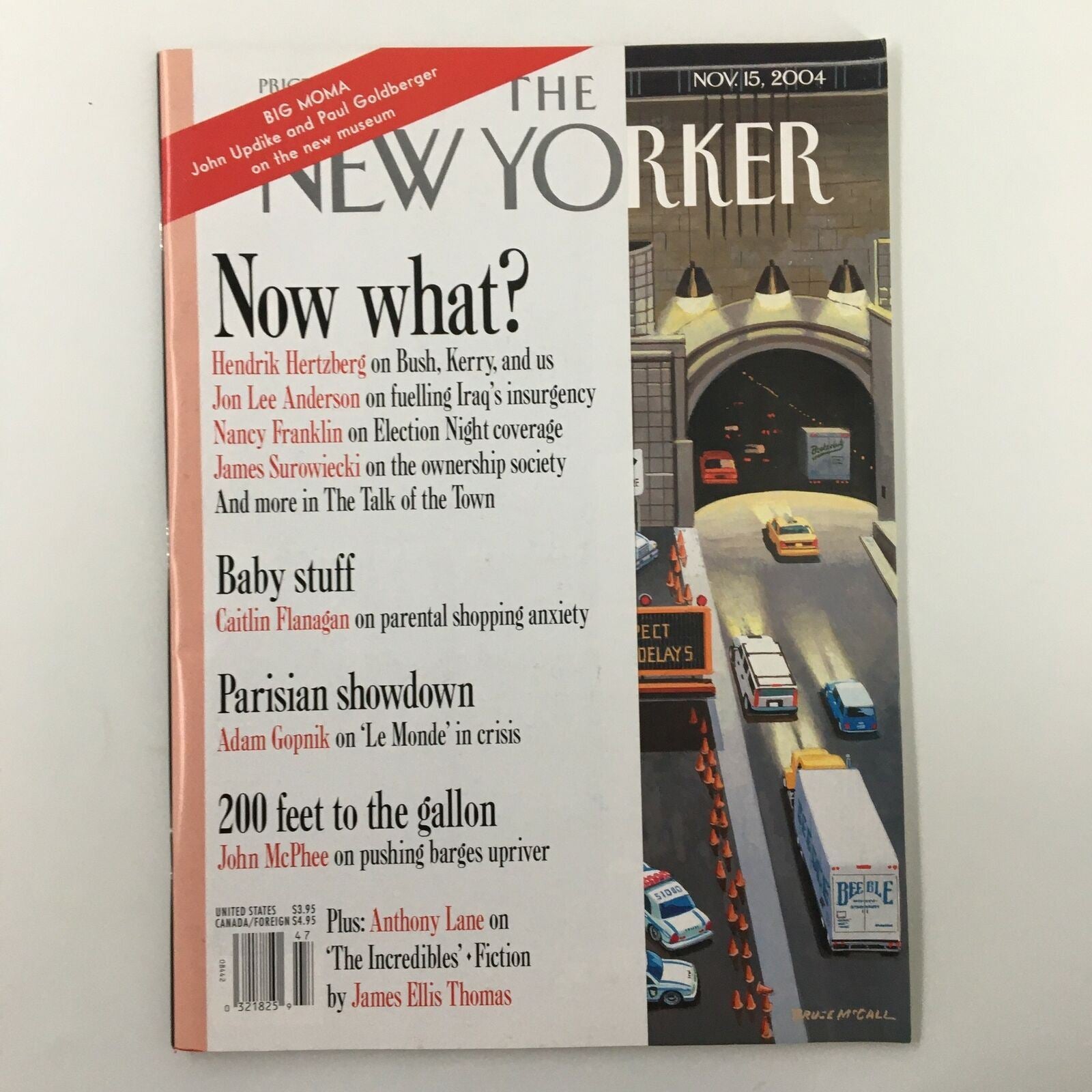 The New Yorker Full Magazine November 15 2004 Expect Long Delays Bruce McCall VG