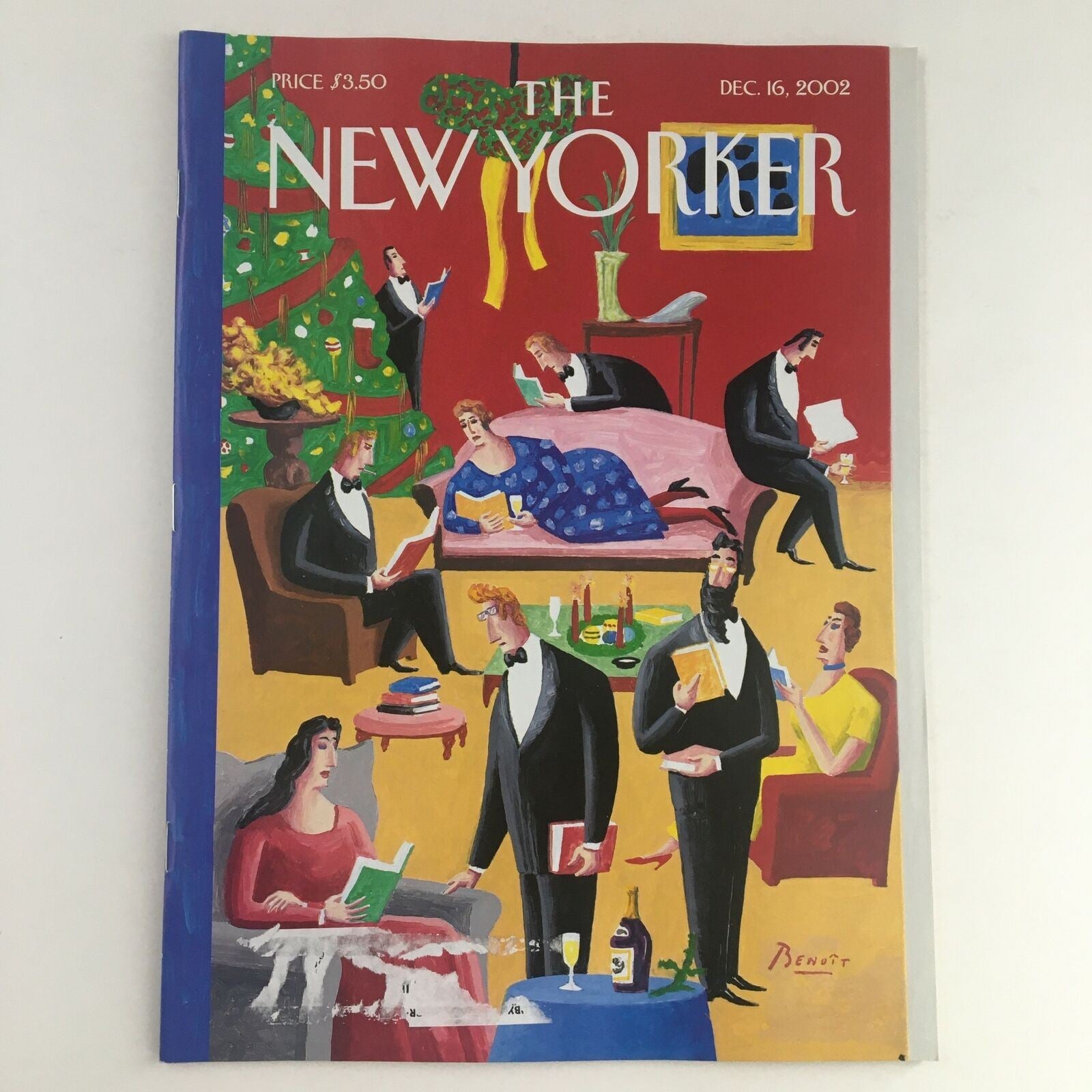 The New Yorker Magazine December 16 2002 Seasonal Festivities Benoit van Innis