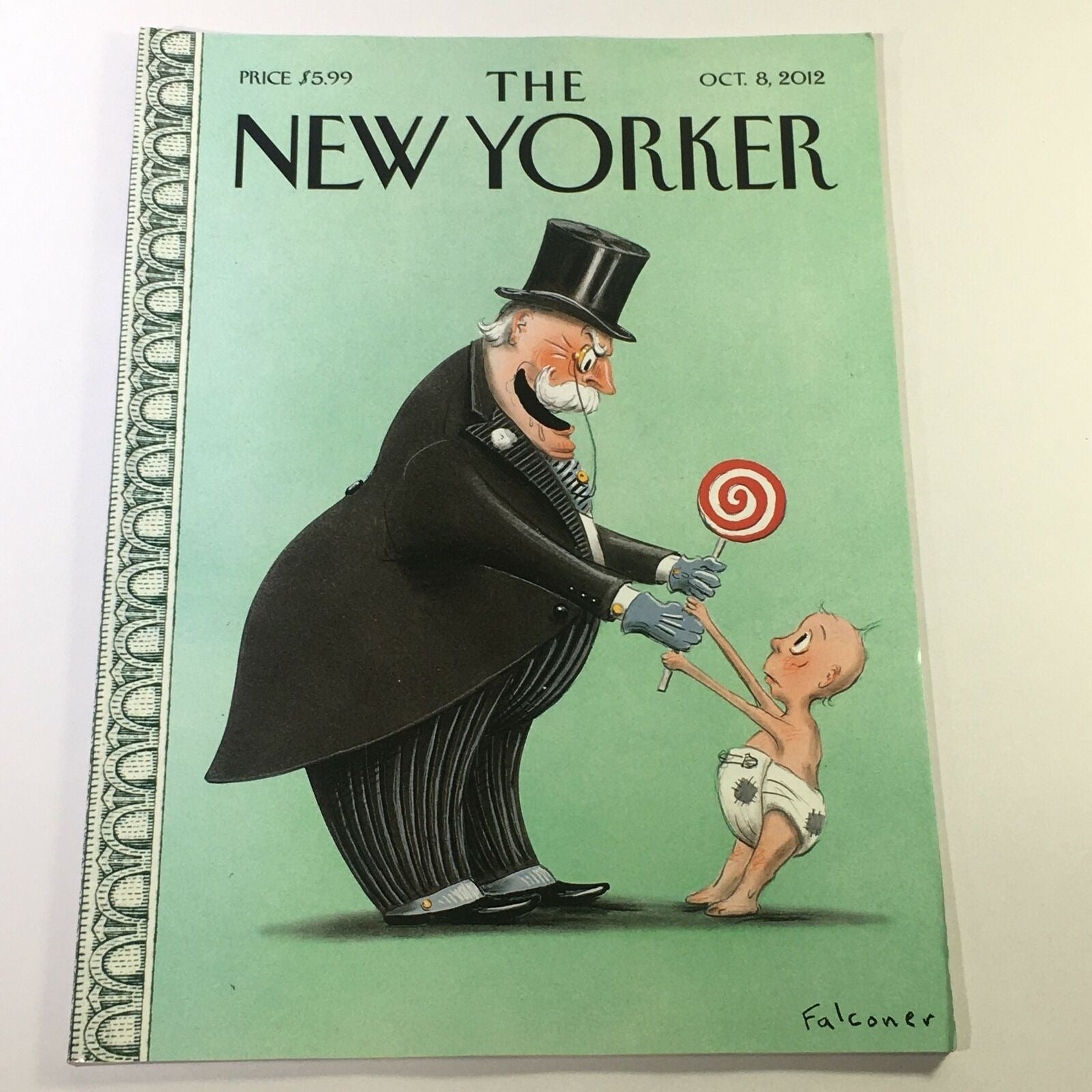 The New Yorker October 8 2012 - Full Magazine Theme Cover Ian Falconer Newsstand