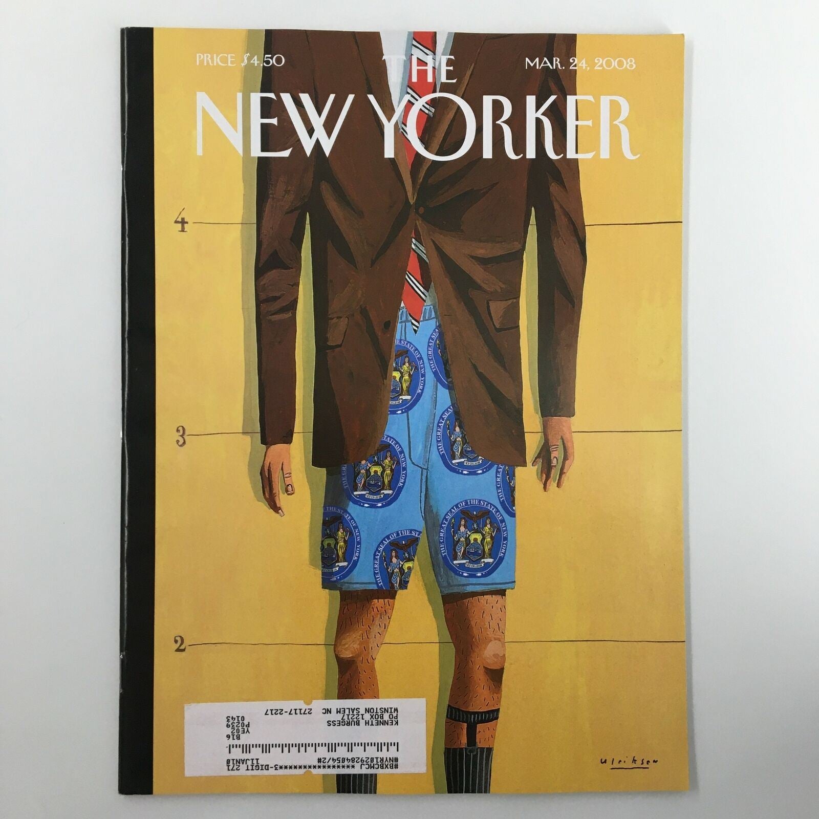 The New Yorker Full Magazine March 24 2008 The Emperor's New Clothes Ulriksen