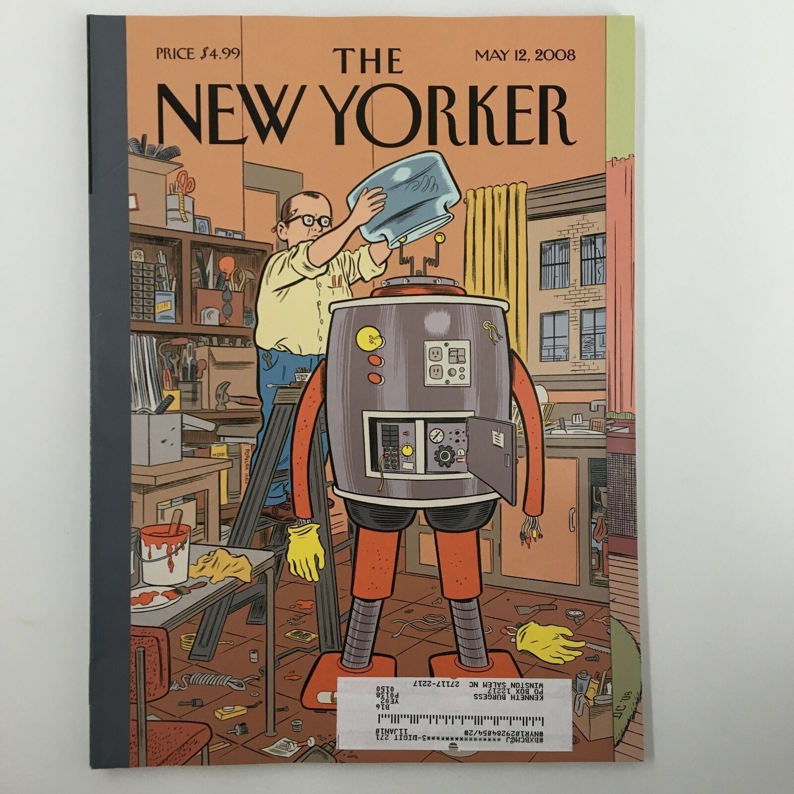 The New Yorker Full Magazine May 12 2008 Man's Best Friend by Dan Clowes