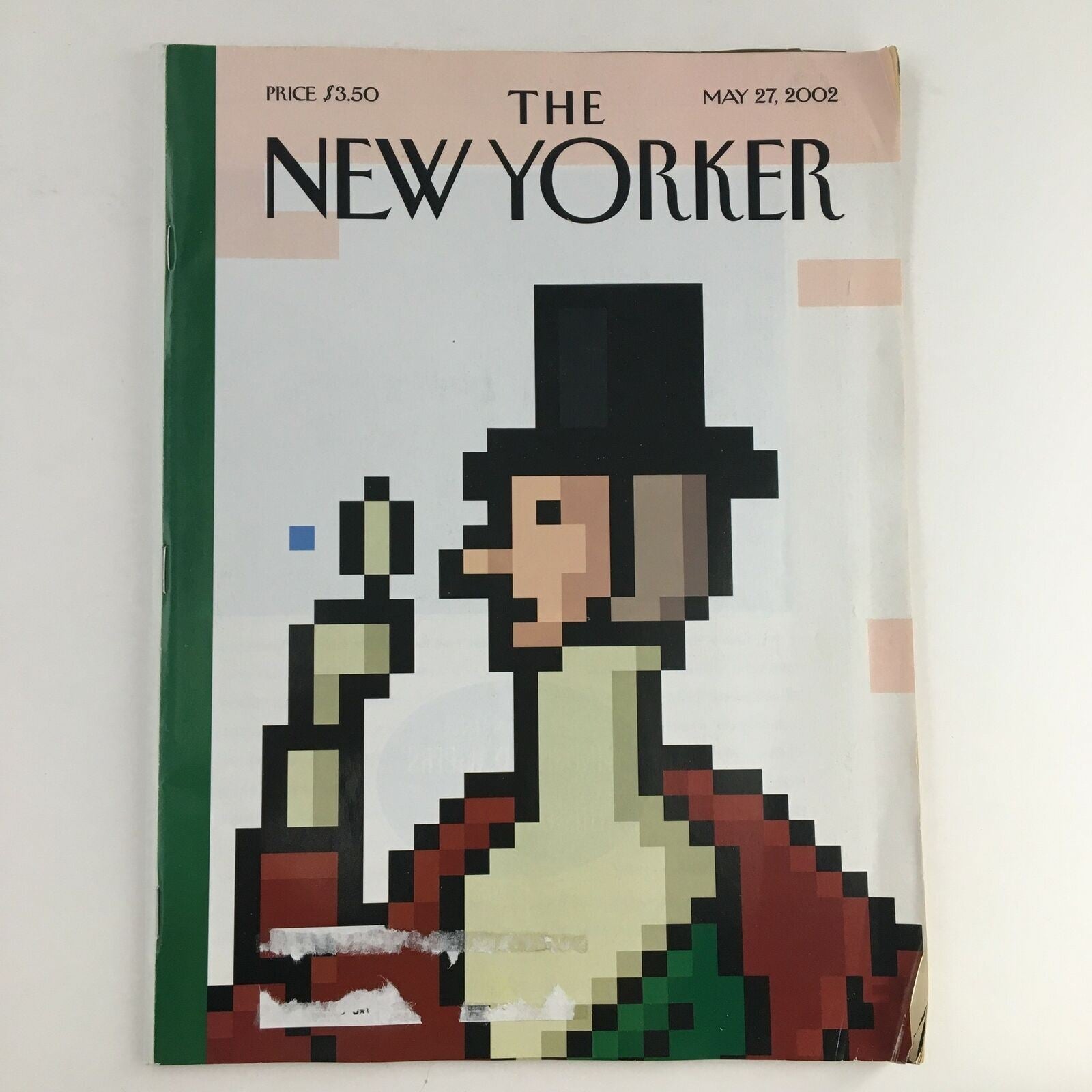 The New Yorker Full Magazine May 27 2002 Icon Cover by Christoph Niemann