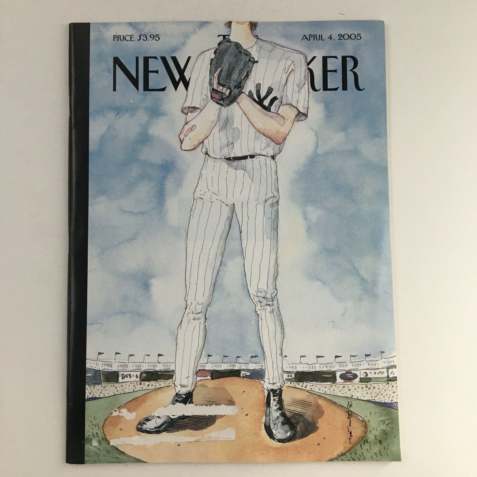 The New Yorker Full Magazine April 4 2005 Over the Top by Barry Blitt VG