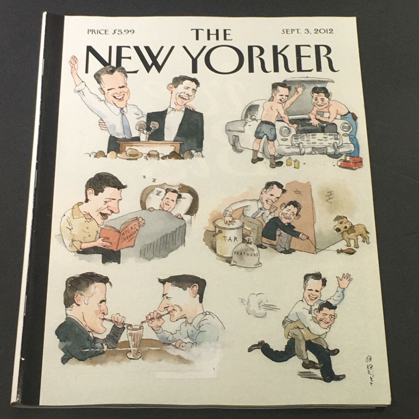 The New Yorker September 3 2012 - Full Magazine Theme Cover Barry Blitt