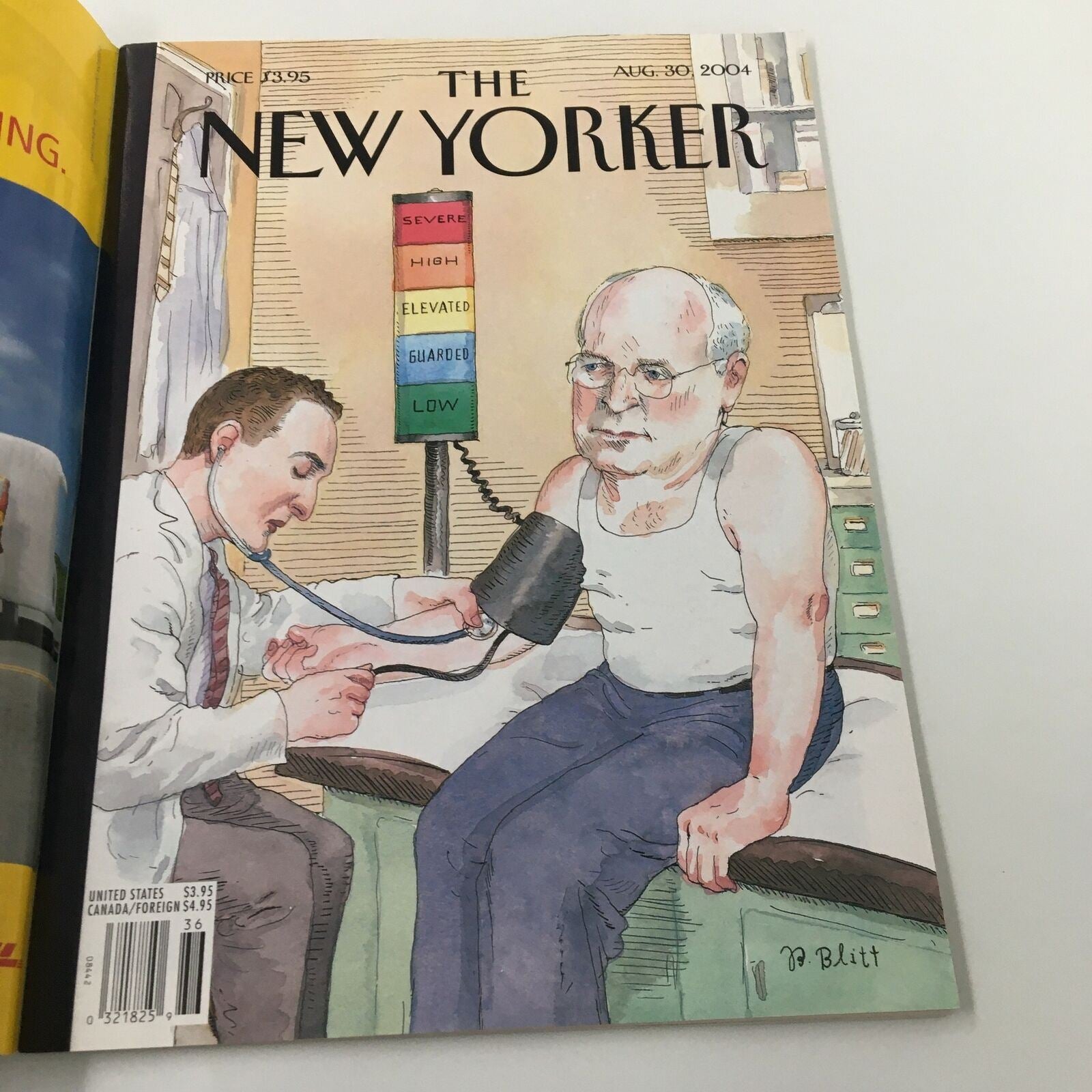 The New Yorker Full Magazine August 30 2004 At Risk? by Barry Blitt No Label VG