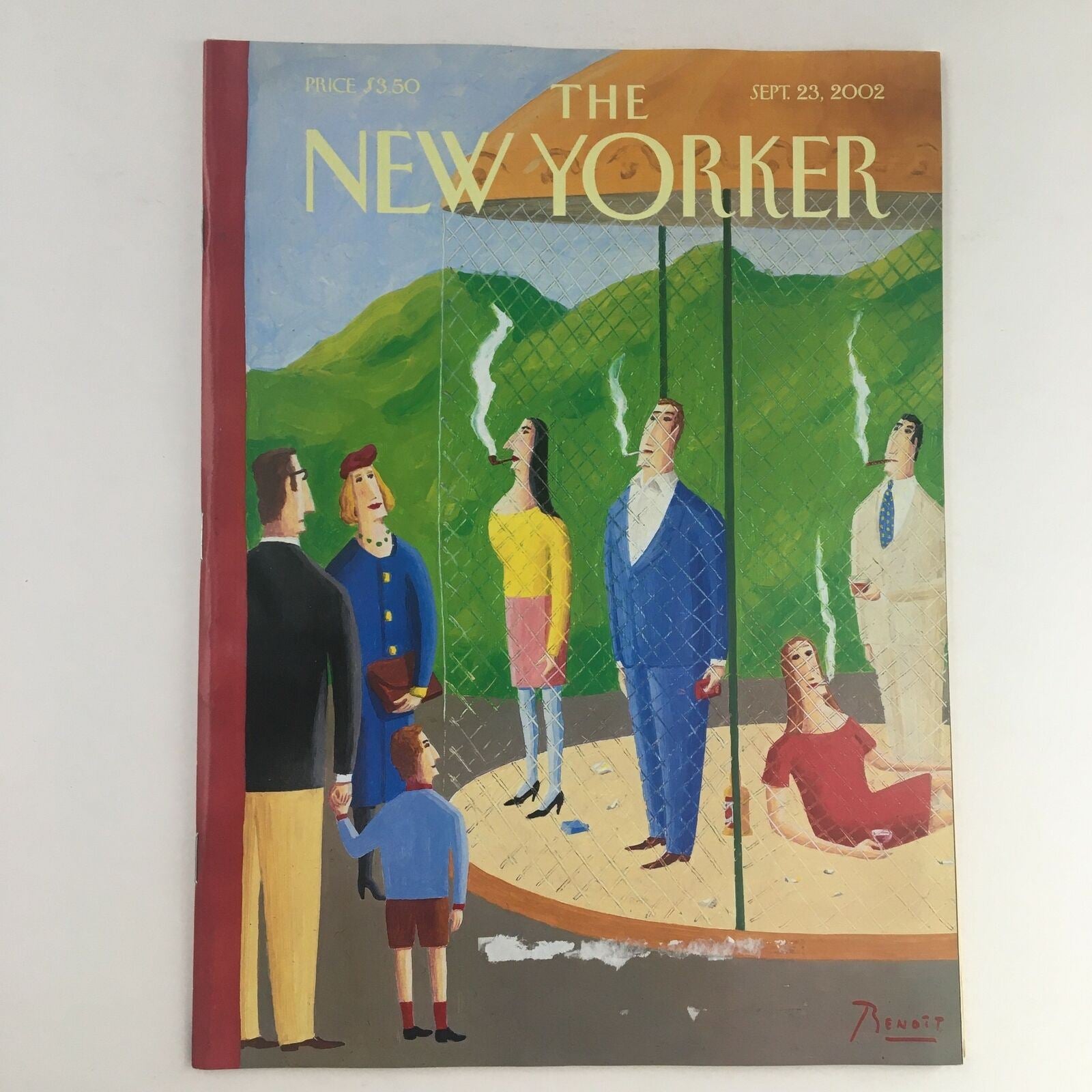 The New Yorker Magazine September 23 2002 Endangered Species Benoit van Innis