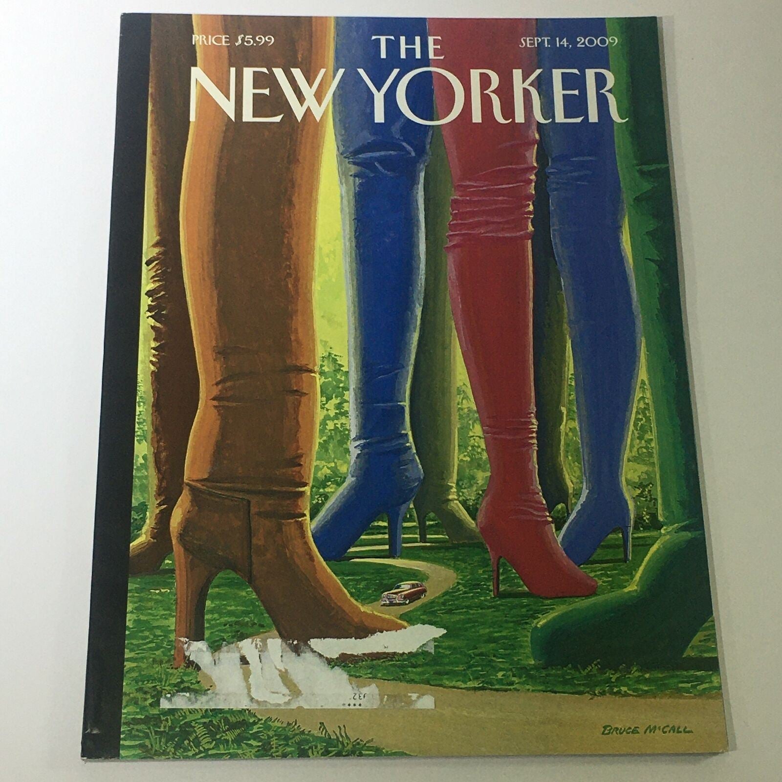 The New Yorker September 14 2009 - Full Magazine Theme Cover Bruce McCall