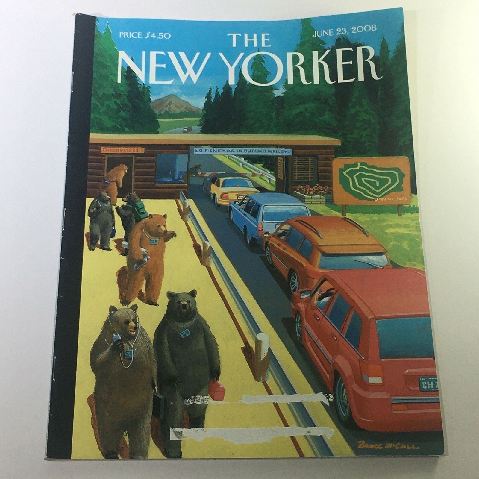 The New Yorker June 23 2008 - Full Magazine Theme Cover Bruce McCall