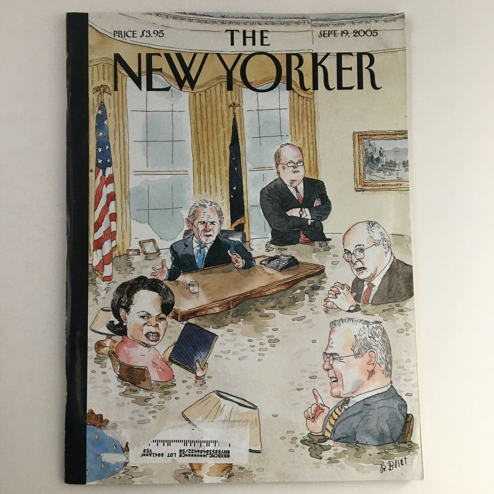 The New Yorker Full Magazine September 19 2005 Trent Lott's Bet Barry Blitt