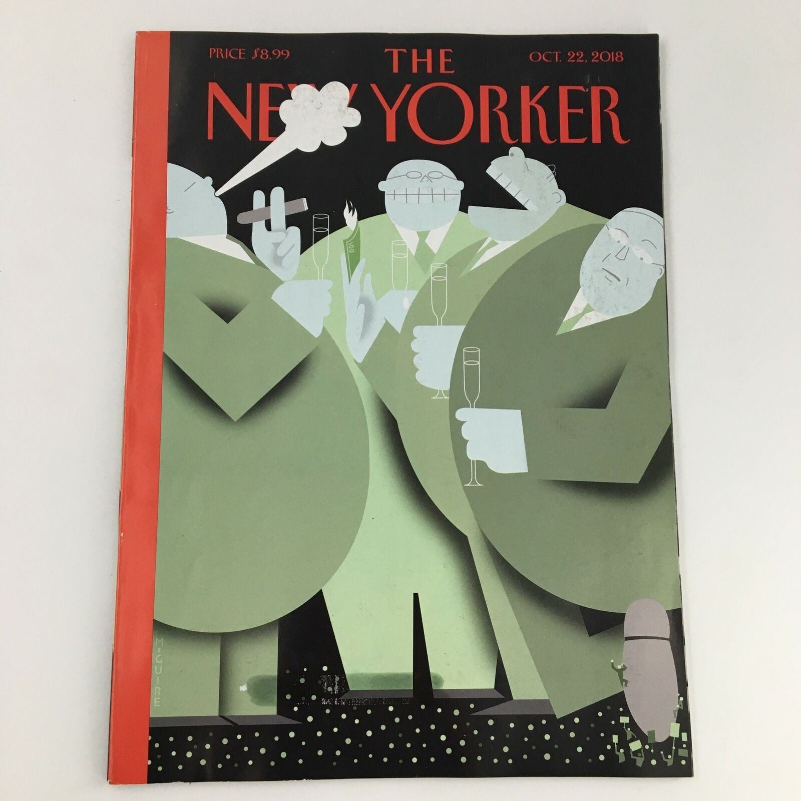 The New Yorker October 22 2018 Full Magazine Theme Cover Richard McGuire