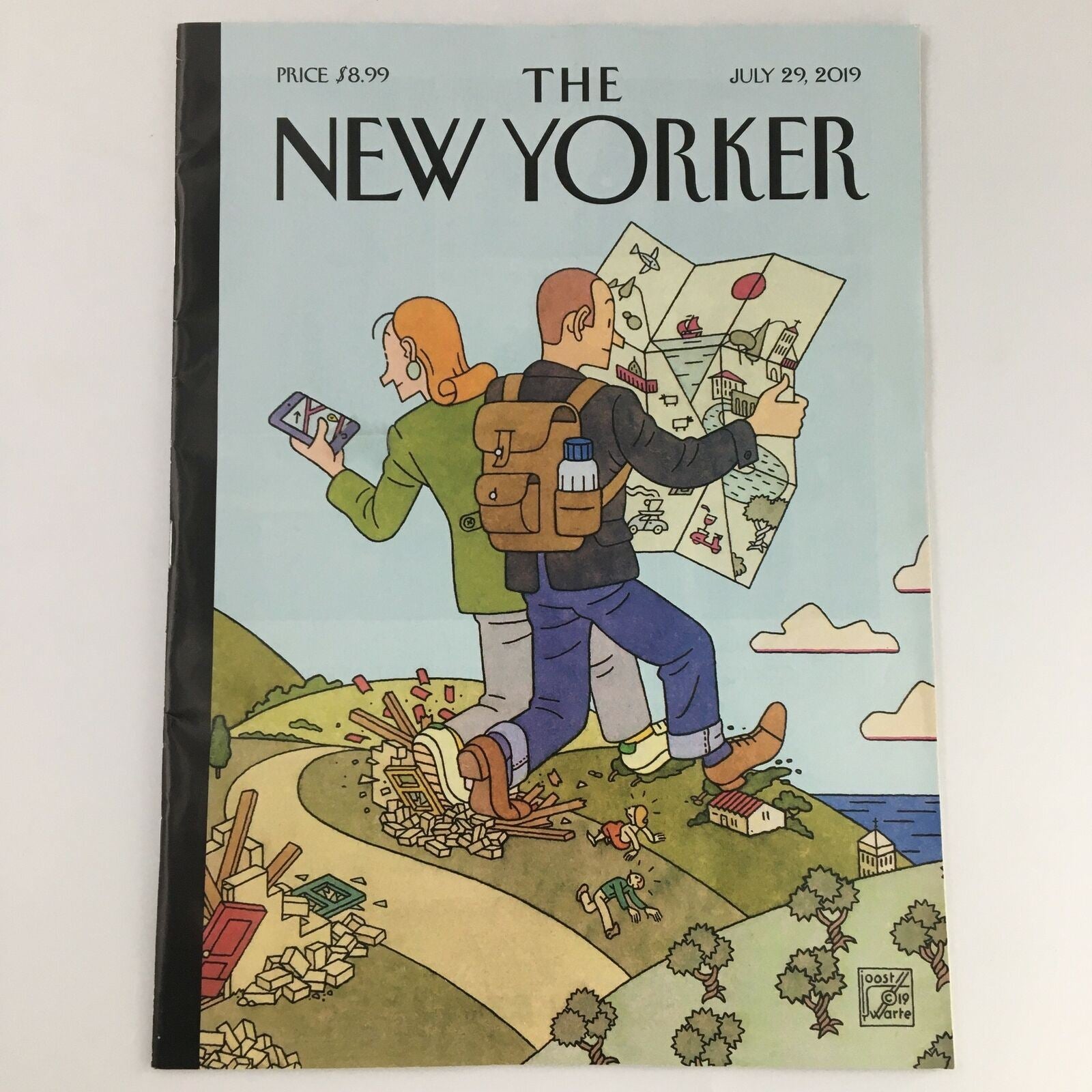 The New Yorker July 29 2019 Full Magazine Theme Cover Joost Swarte