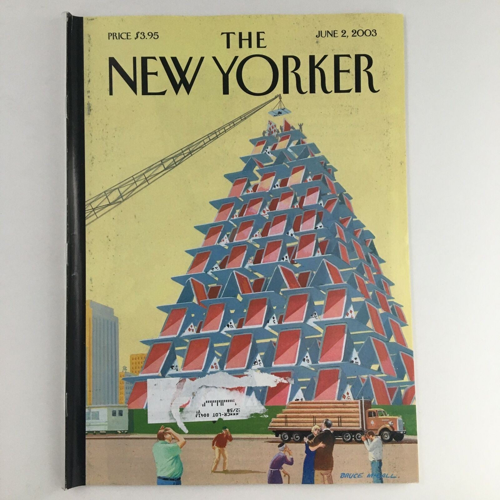 The New Yorker Full Magazine June 2 2003 House of Cards by Bruce McCall