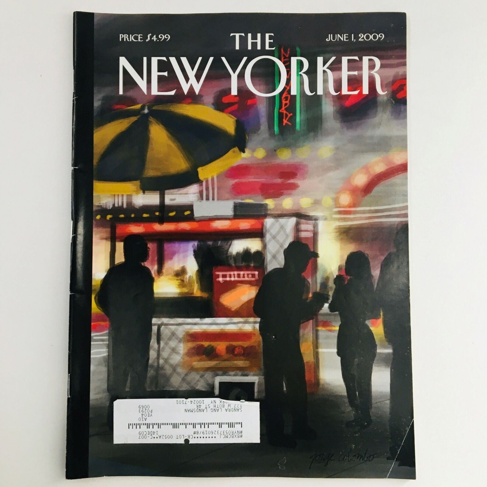 The New Yorker June 1 2009 Full Magazine Theme Cover by Jorge Colombo