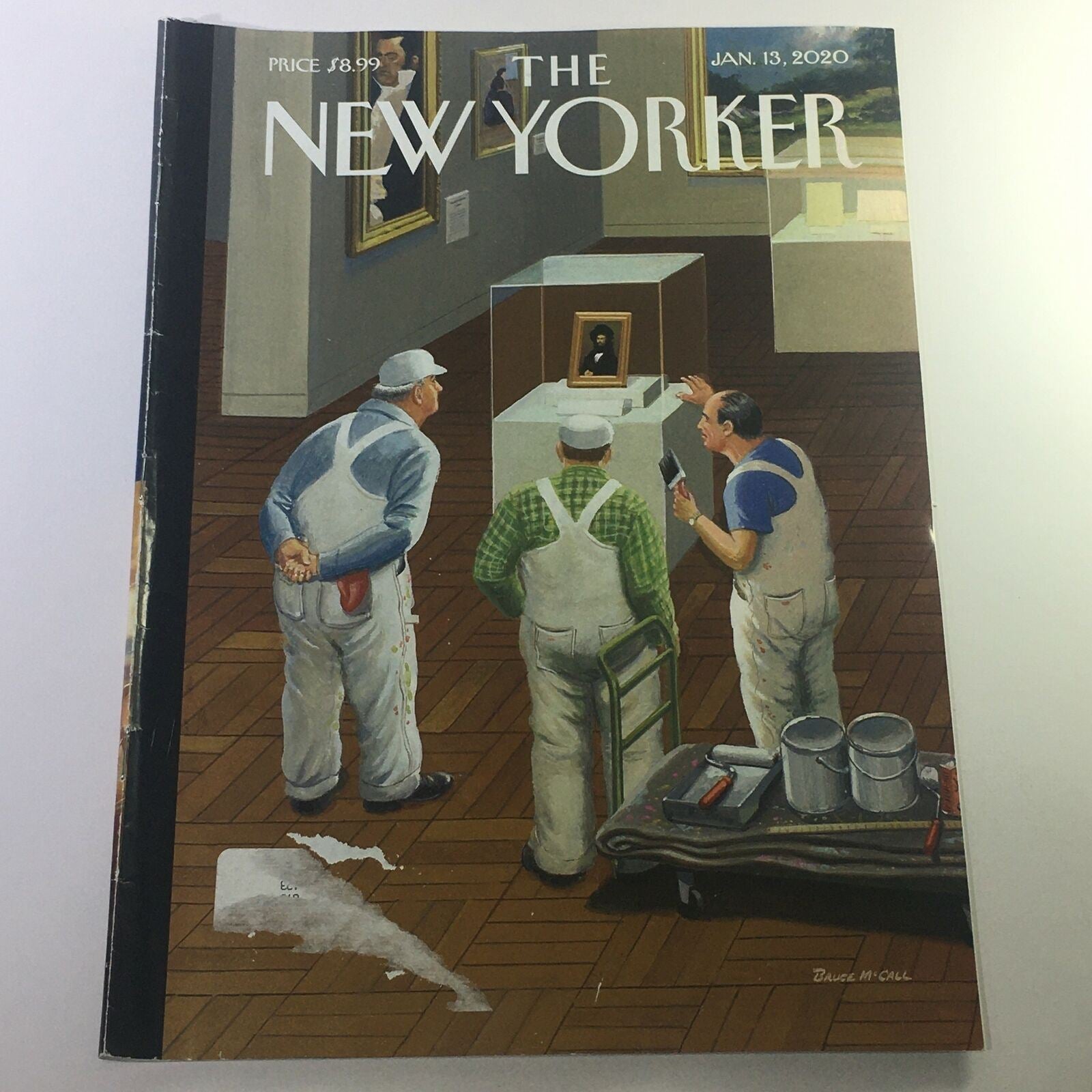 The New Yorker January 13 2020 - Full Magazine Theme Cover Bruce McCall