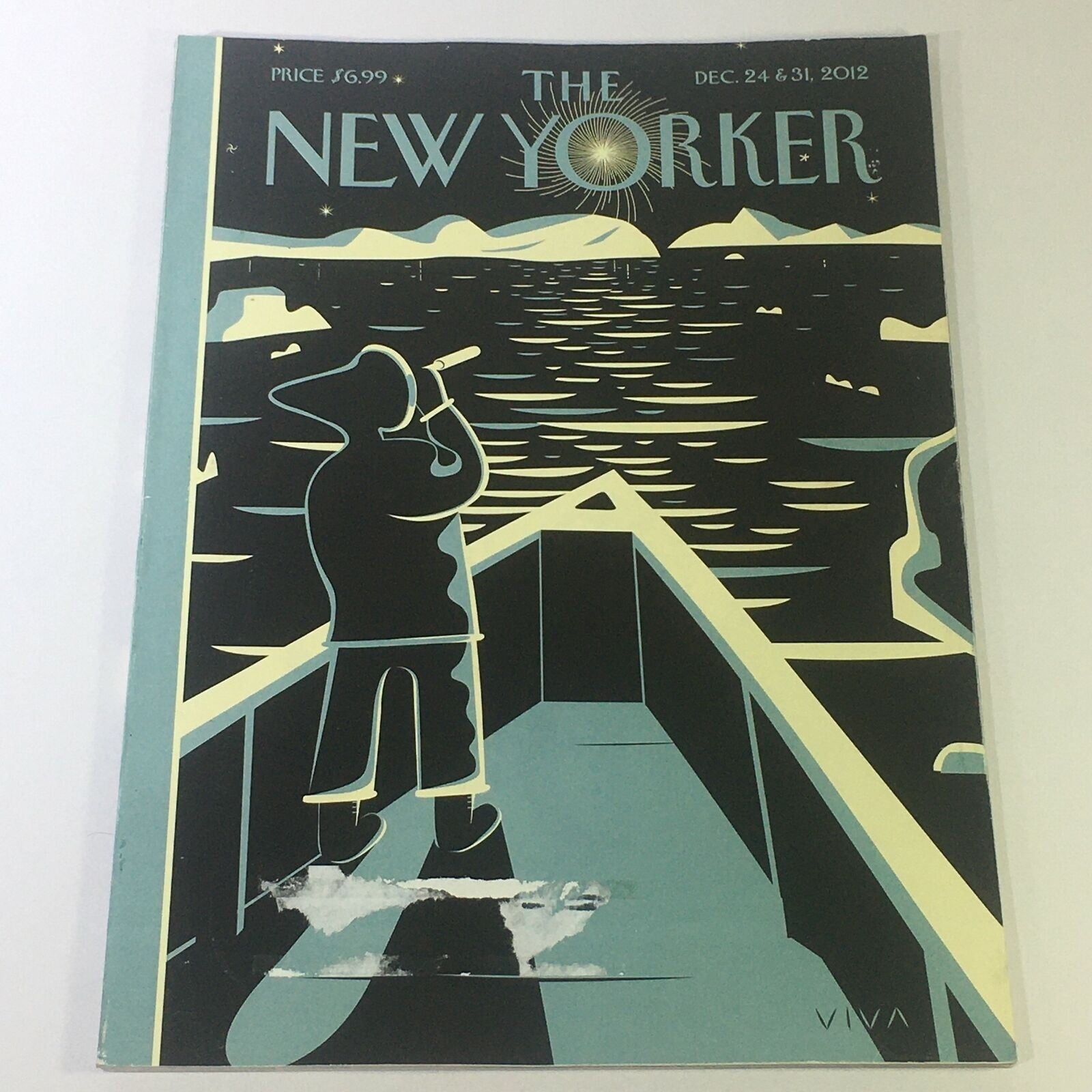 The New Yorker December 24 & 31 2012 - Full Magazine Theme Cover Frank Viva