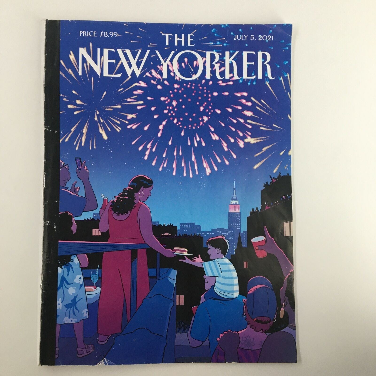 The New Yorker Full Magazine July 5 2021 Shared Celebration by R. Kikou Johnson