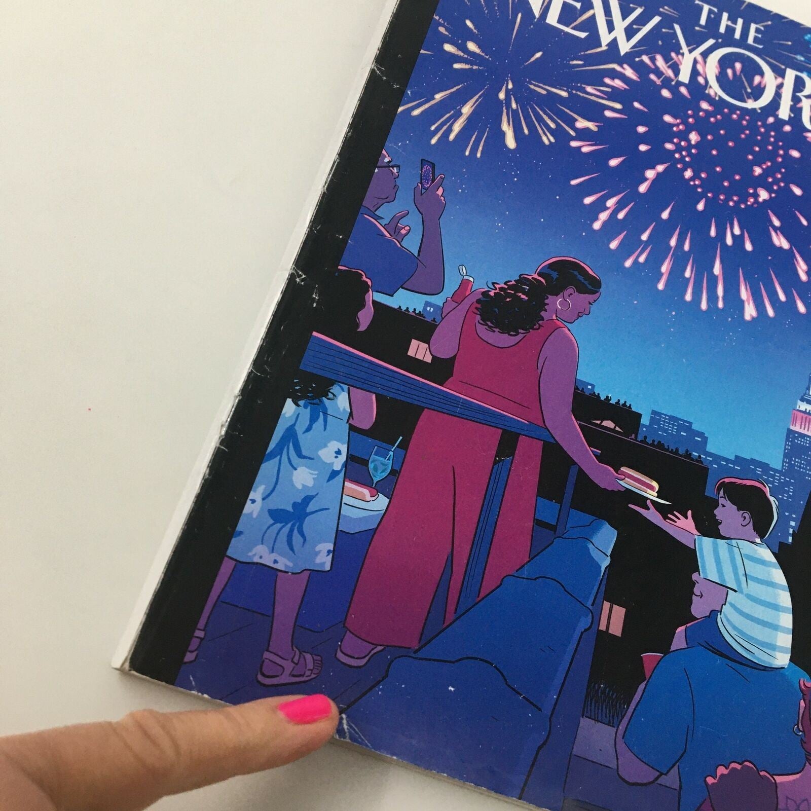 The New Yorker Full Magazine July 5 2021 Shared Celebration by R. Kikou Johnson