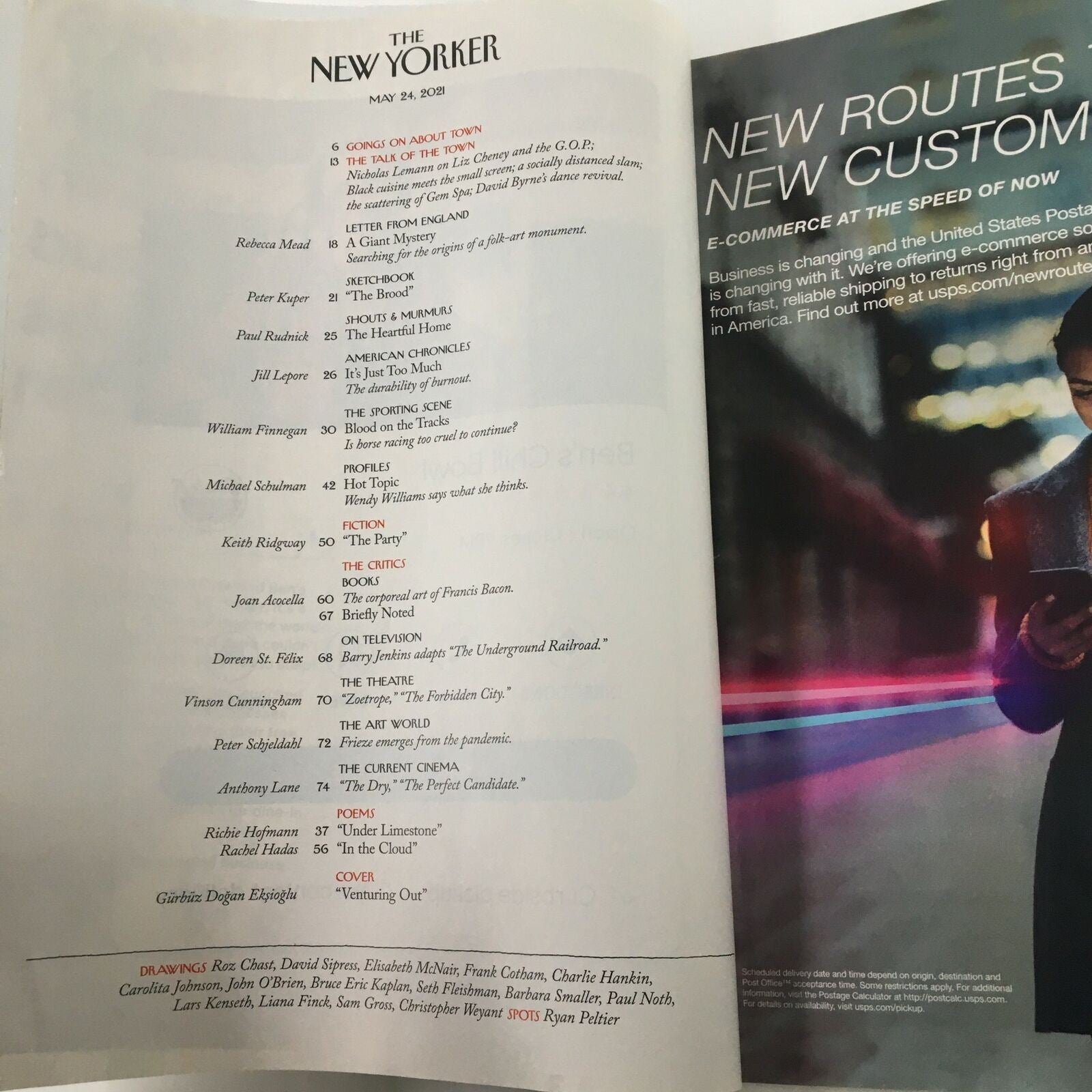 The New Yorker Full Magazine May 24 2021 Venturing Out by Gurbuz Dogan Eksioglu