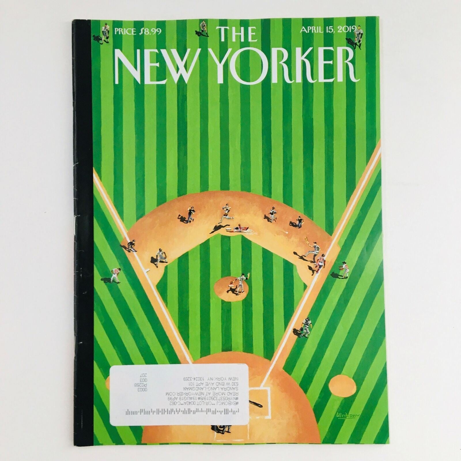 The New Yorker April 25 2019 Full Magazine Theme Cover by Mark Ulriksen VG