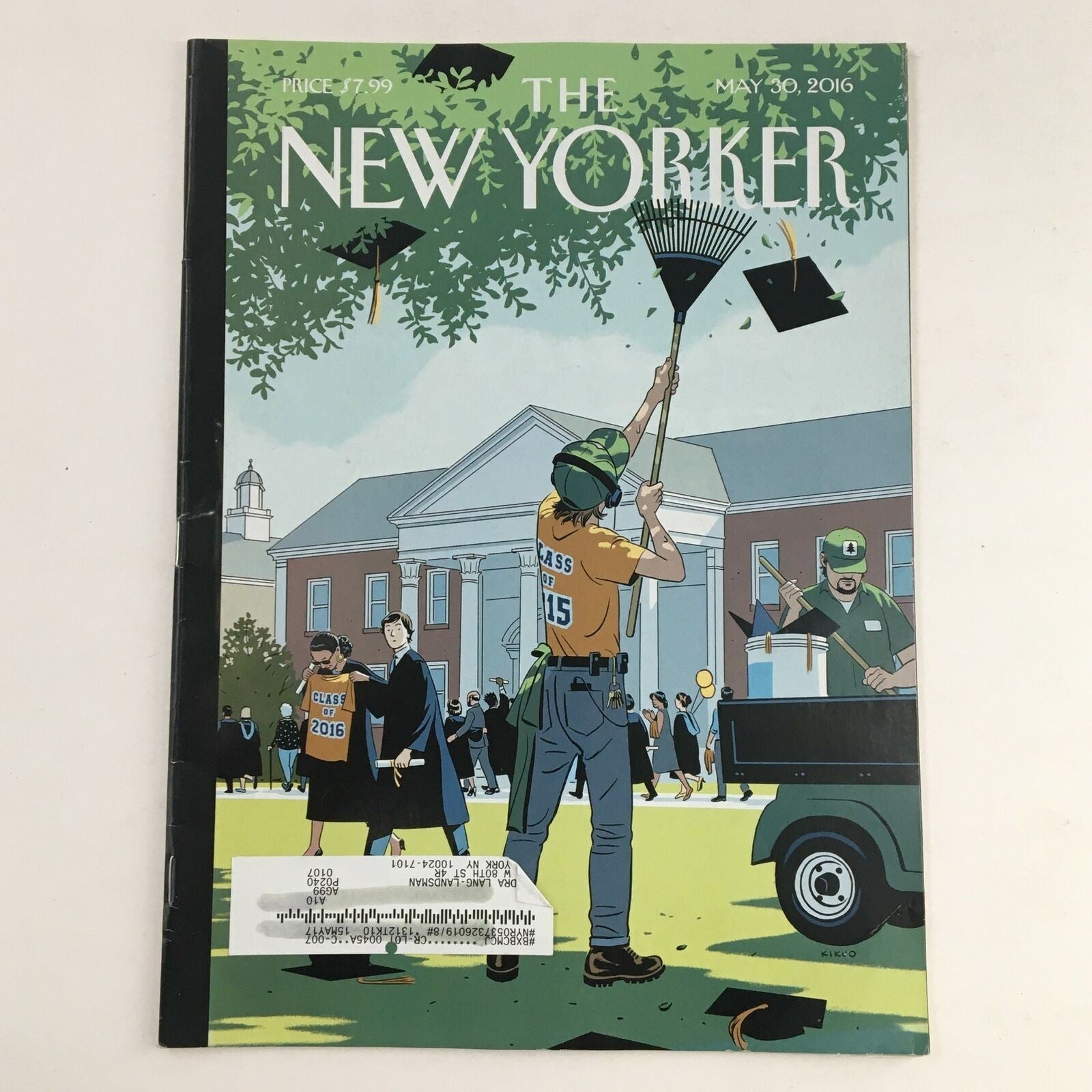 The New Yorker Full Magazine May 30 2016 Commencement by R. Kikuo Johnson