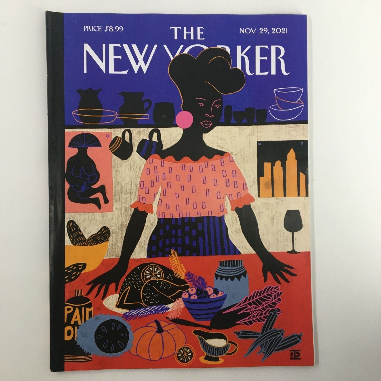 The New Yorker Full Magazine November 29 2021 Tastes of Home D. Ejuita No Label