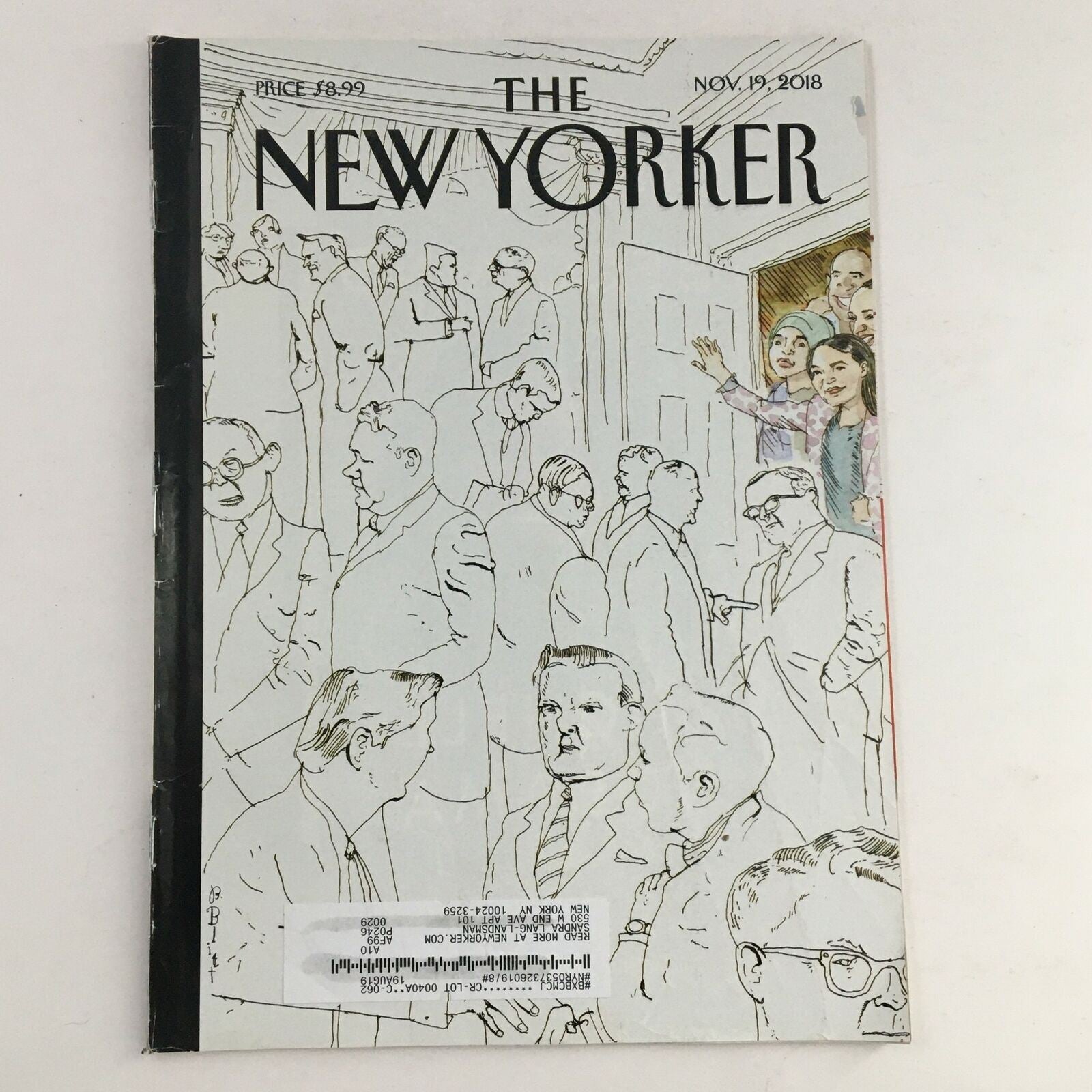 The New Yorker Full Magazine November 19 2018 Welcome to Congress by Barry Blitt