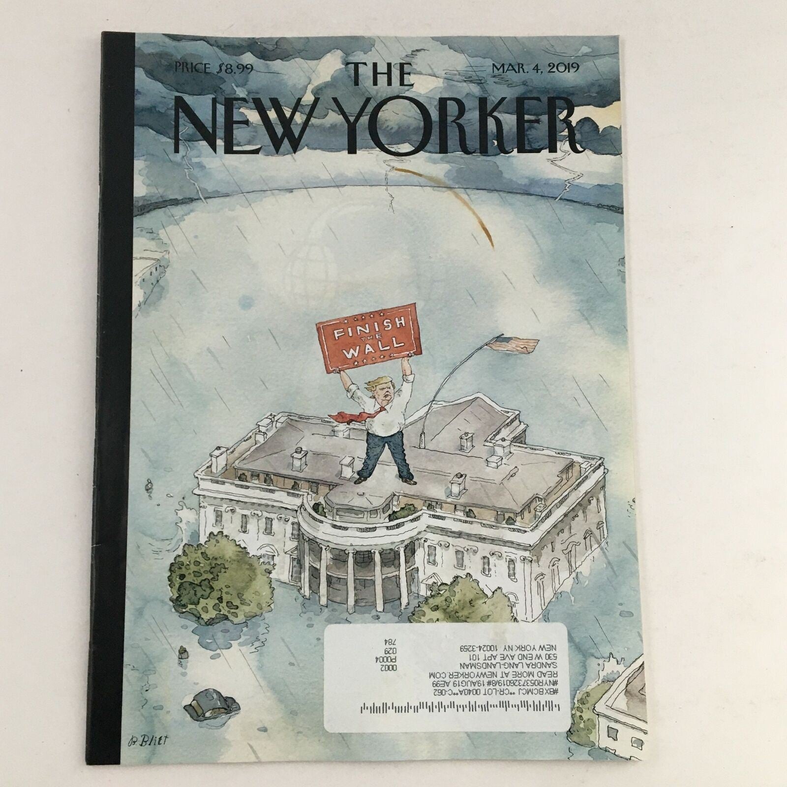 The New Yorker Full Magazine March 4 2019 The Real Emergency by Barry Blitt