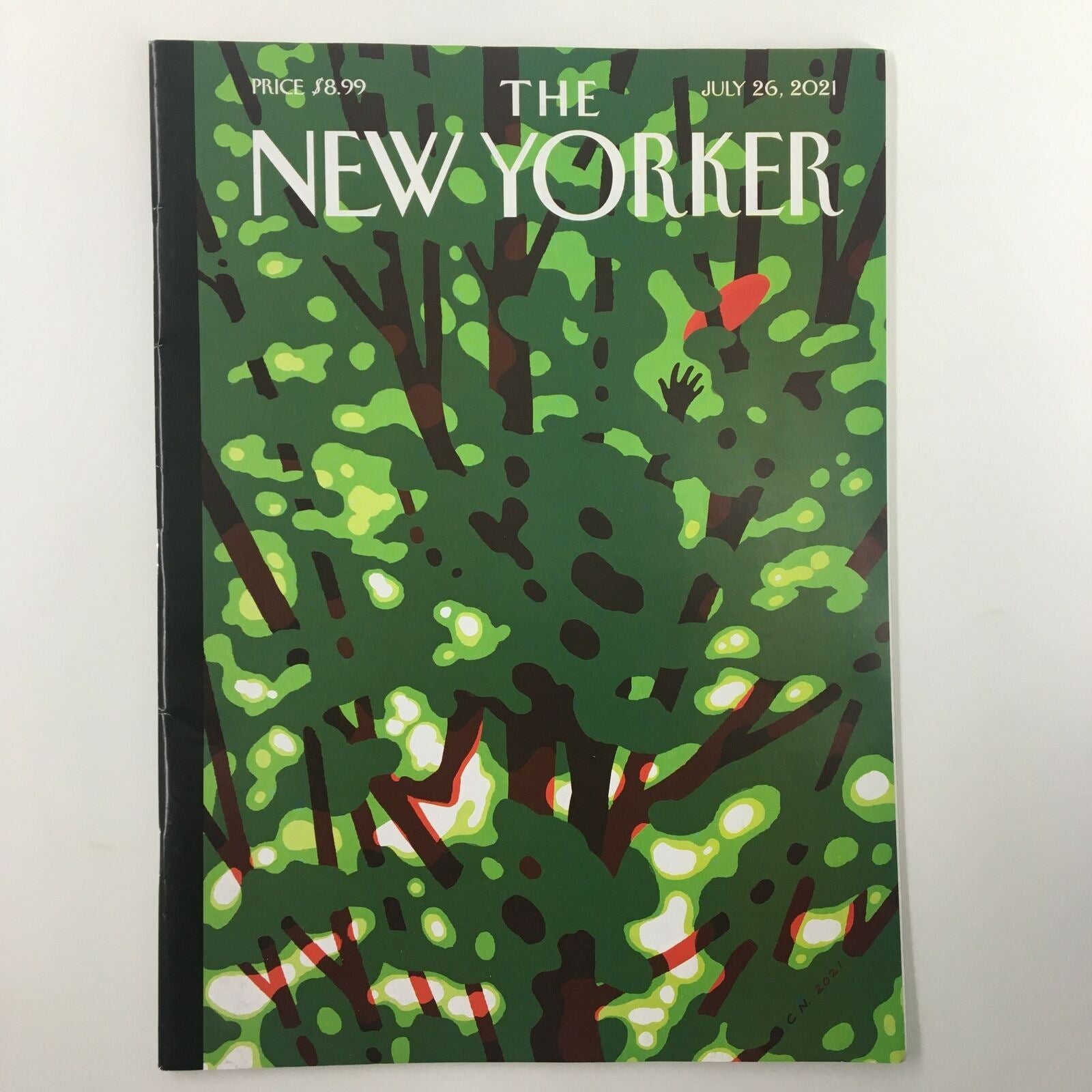 The New Yorker Full Magazine July 26 2021 I've Got It Christoph Niemann No Label