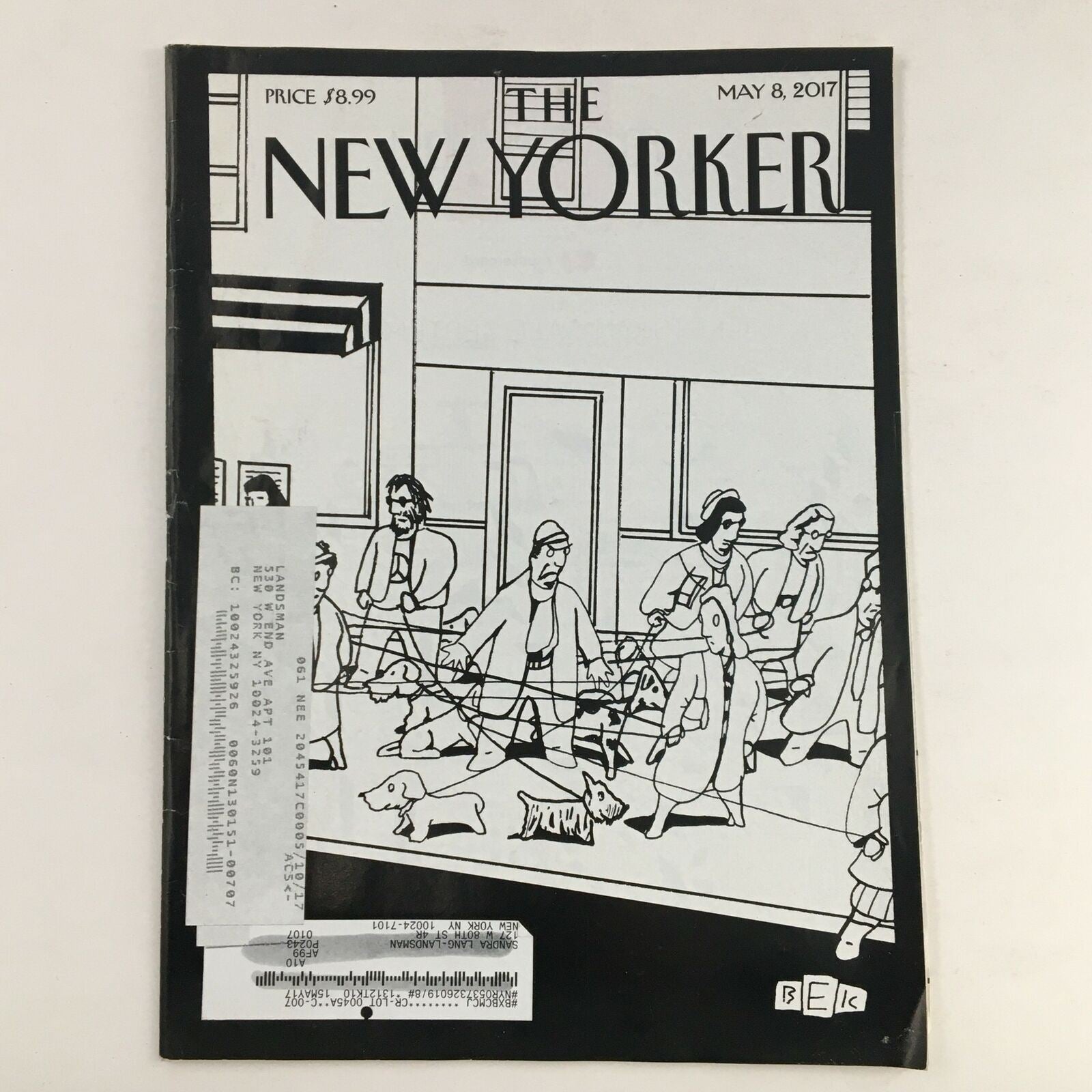 The New Yorker Full Magazine May 8 2017 Man's Best Friend by Bruce Eric Kaplan