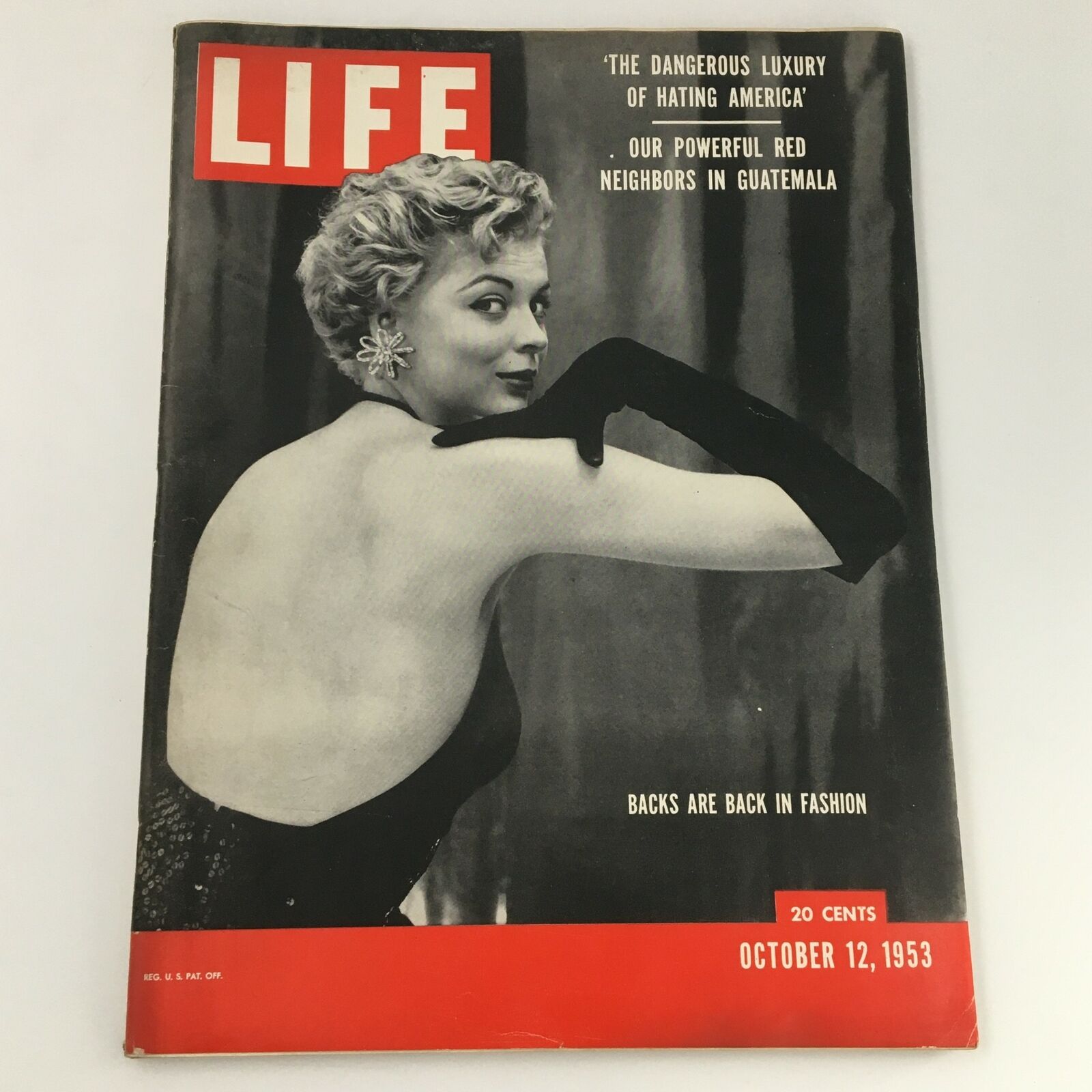 VTG Life Magazine October 12 1953 Fashion Model Cover & Feature, Newsstand