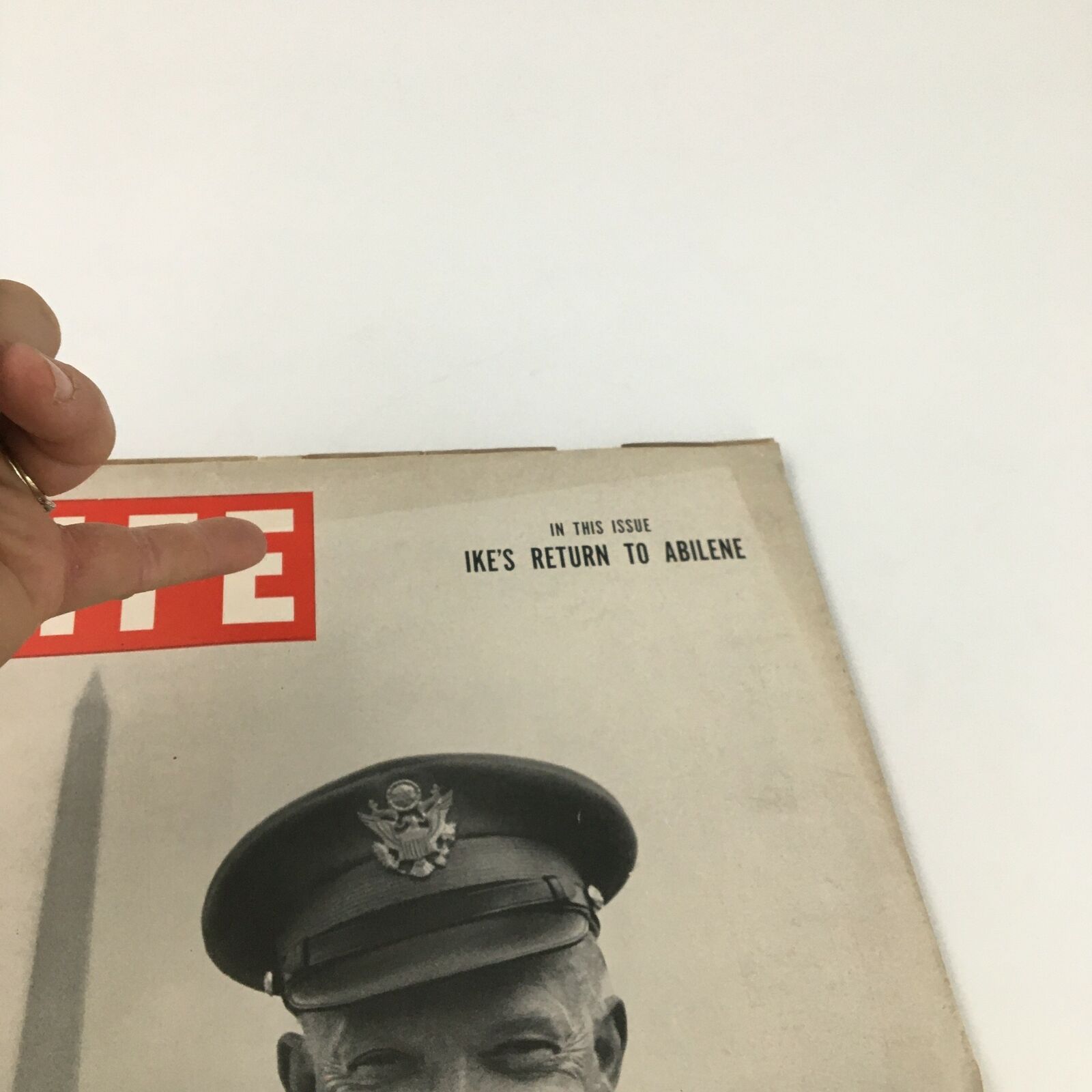 VTG Life Magazine June 16 1952 Dwight D. Eisenhower Photo Cover, Newsstand