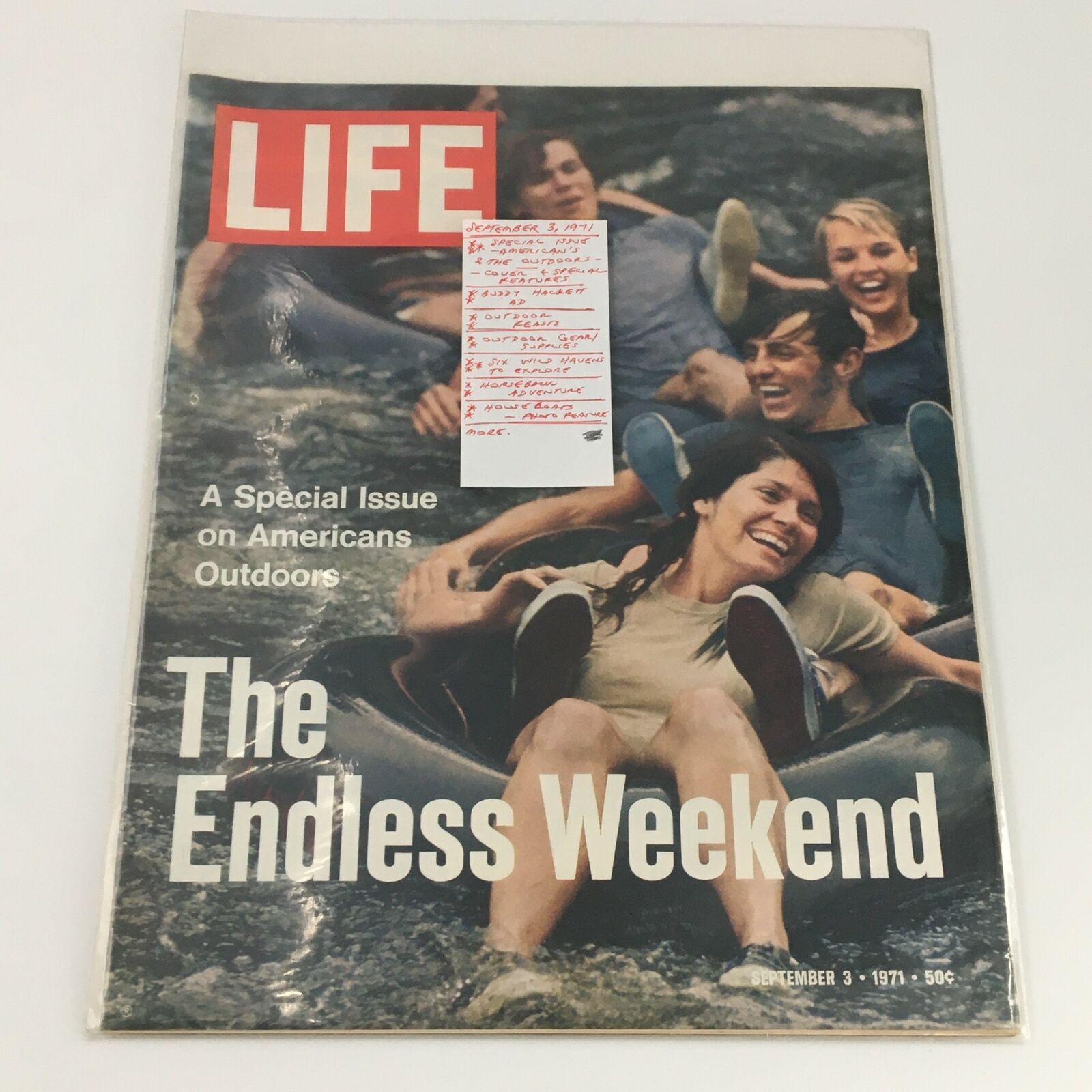 VTG Life Magazine September 3 1971 Six Wild Havens to Explore Feature, Newsstand