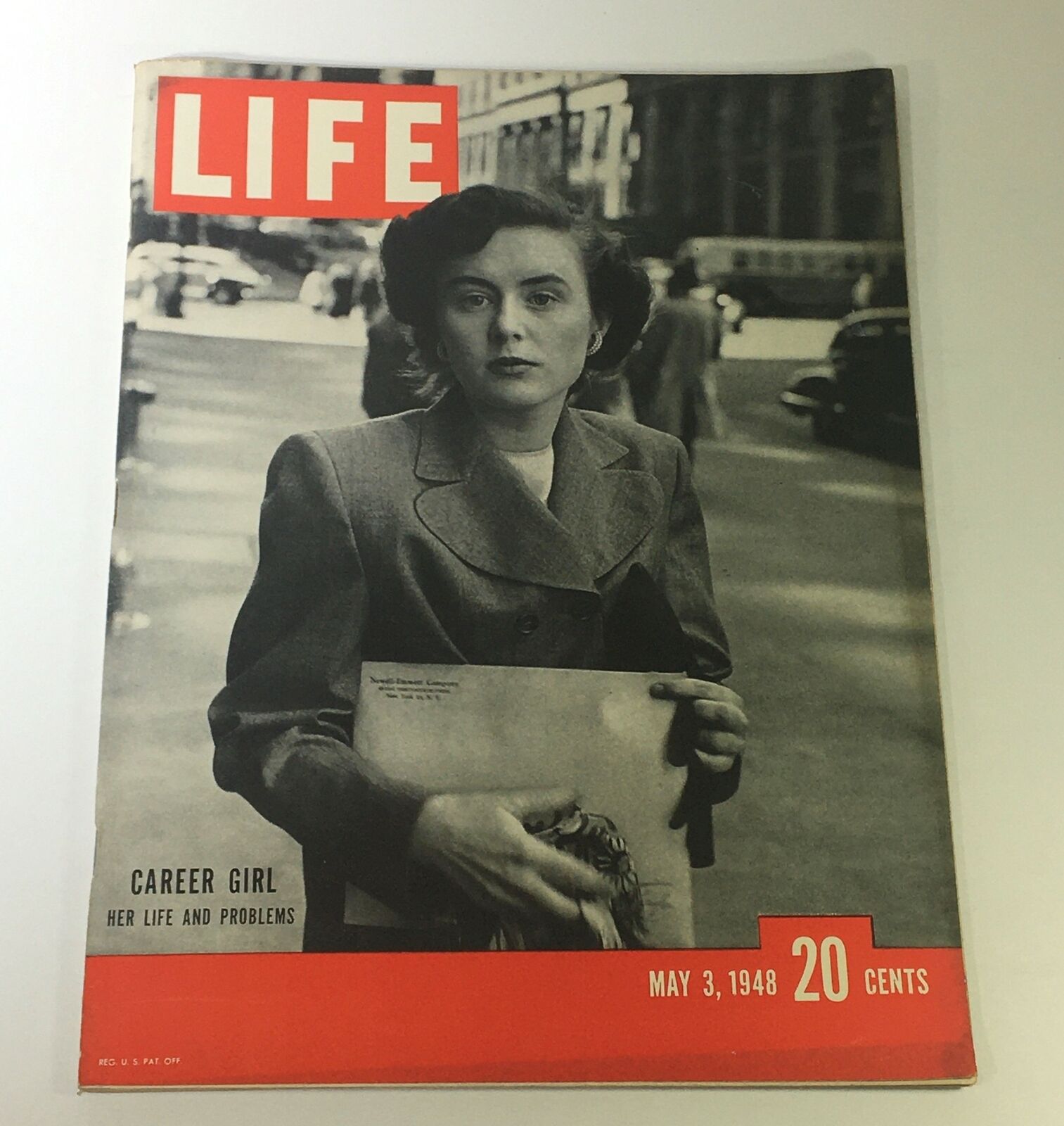 VTG Life Magazine May 3 1948 Career Girl Her Life & Problems Cover, Newsstand