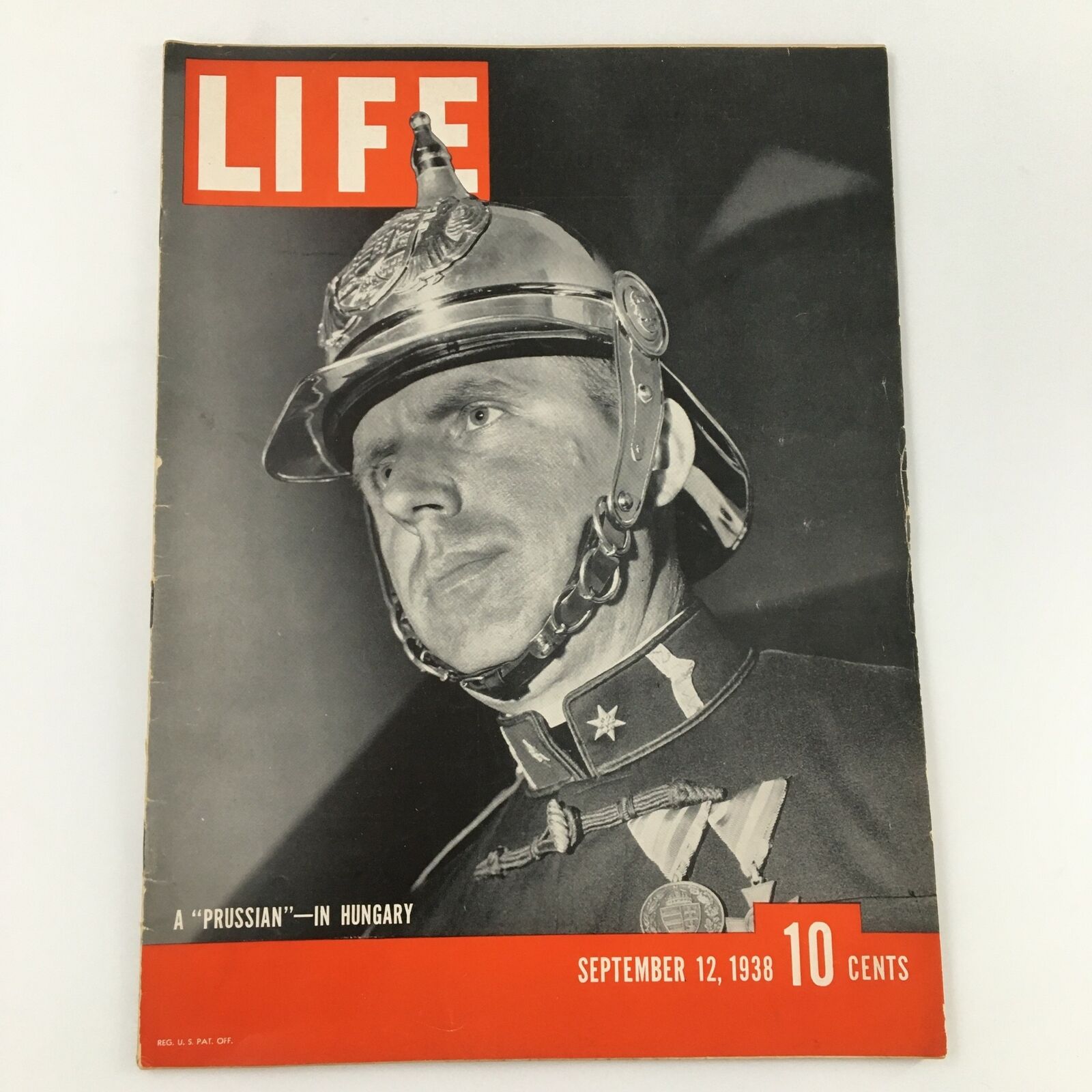 VTG Life Magazine September 12 1938 A Prussian in Hungary Newsstand