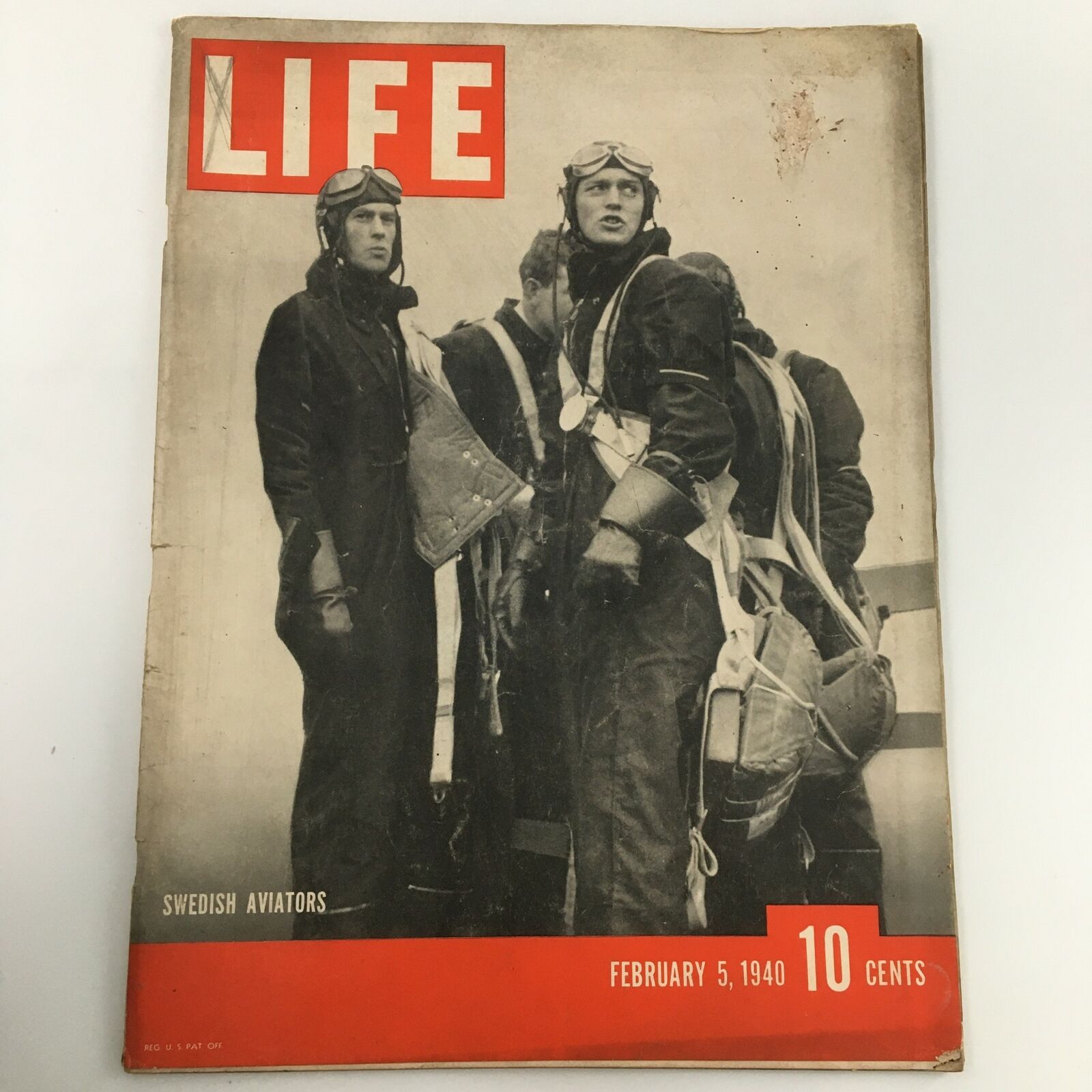 VTG Life Magazine February 5 1940 Swedish Aviators Newsstand