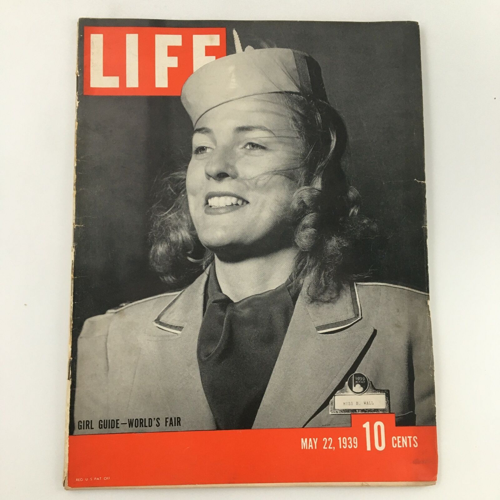 VTG Life Magazine May 22 1939 A Girl Guide To World's Fair, Newsstand