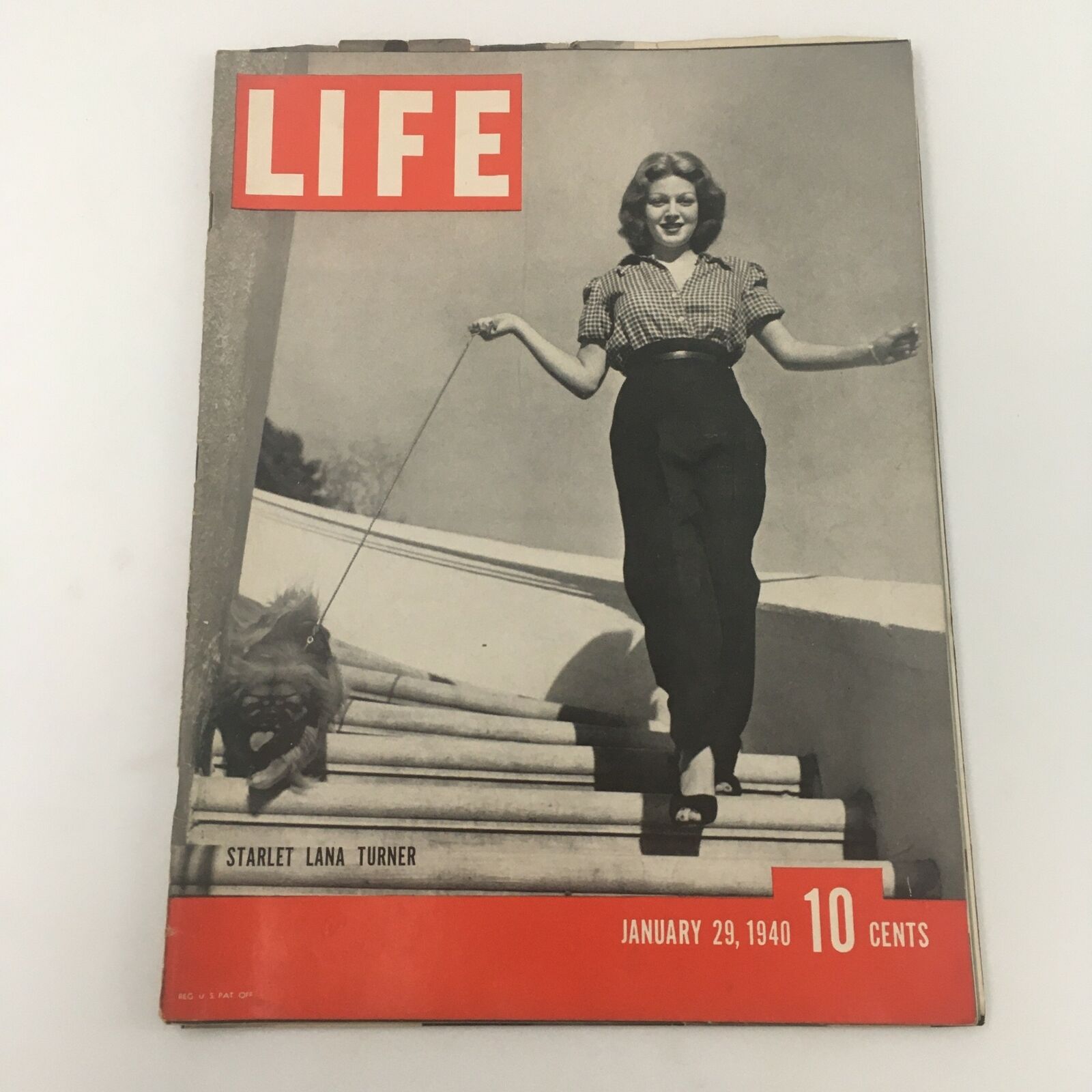 VTG Life Magazine January 29 1940 Beautiful Starlet Lana Turner, Newsstand