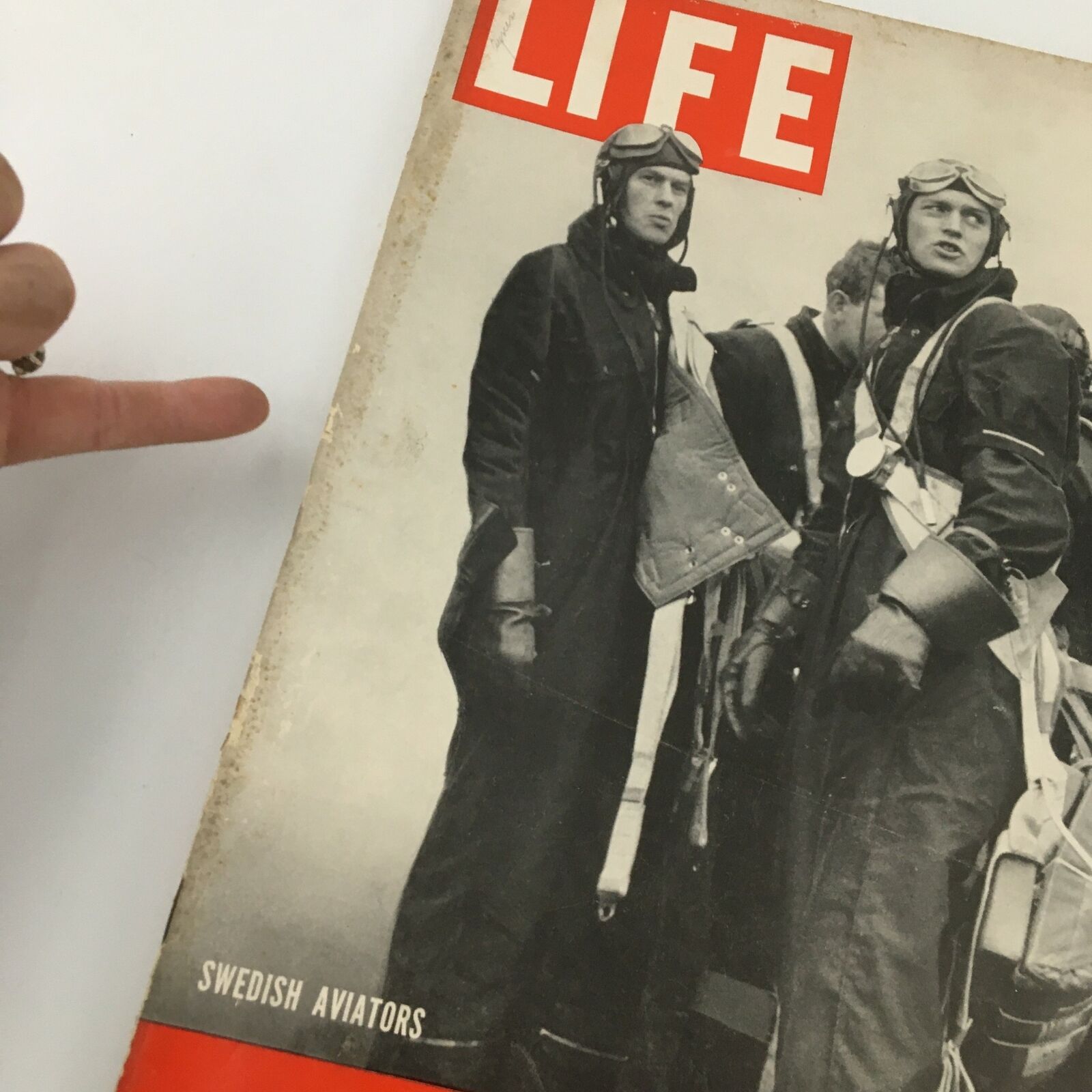 VTG Life Magazine February 5 1940 Swedish Aviators Photograph Newsstand