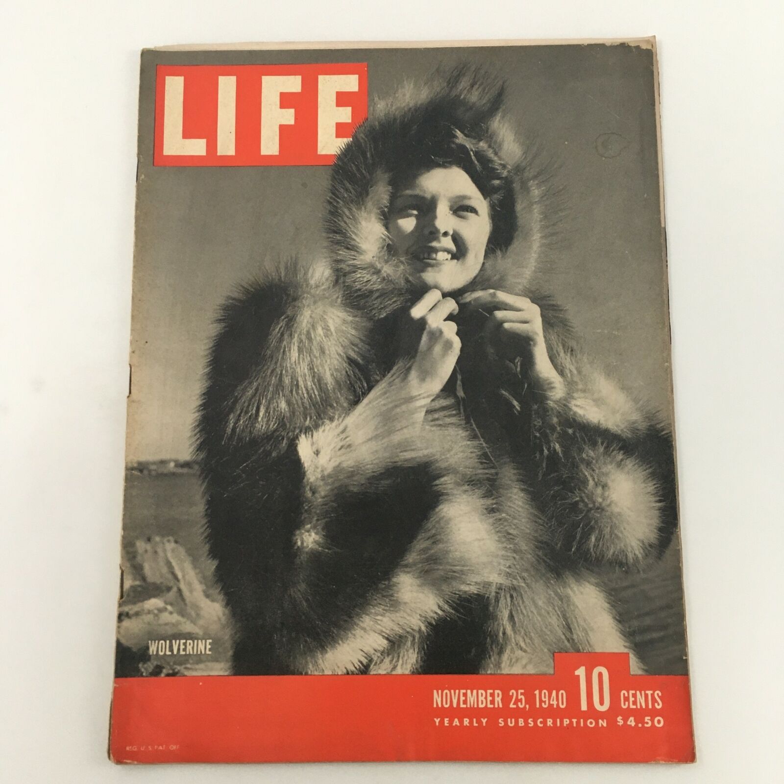 VTG Life Magazine November 25 1940 Wolverine, Battle of Taranto, Newsstand