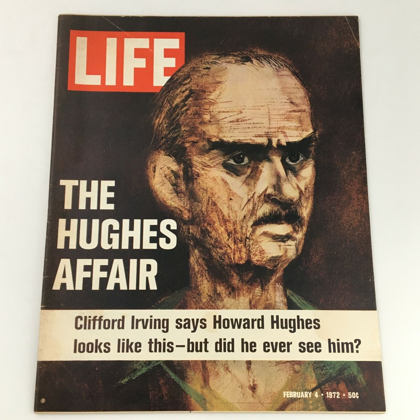 VTG Life Magazine February 4 1972 Howard Hughes, Clifford Irving Saga, Newsstand